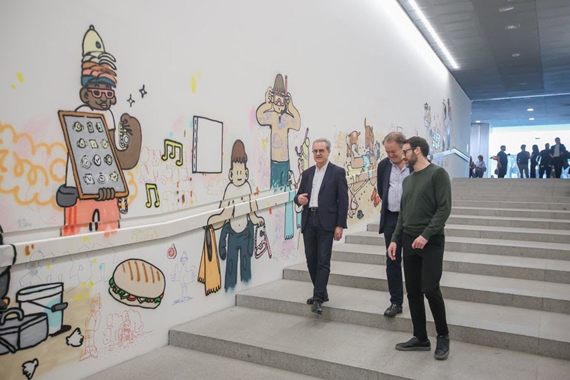 El grafitero Imon Boy interviene el Centre Pompidou Málaga para Málaga de Festival 2026