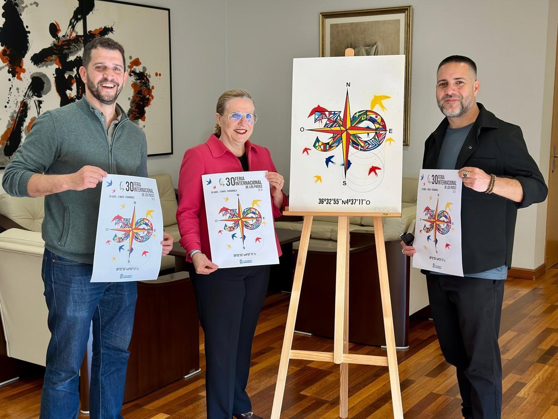 Fuengirola presenta la nueva imagen oficial de la Feria Internacional de los Países 2026
