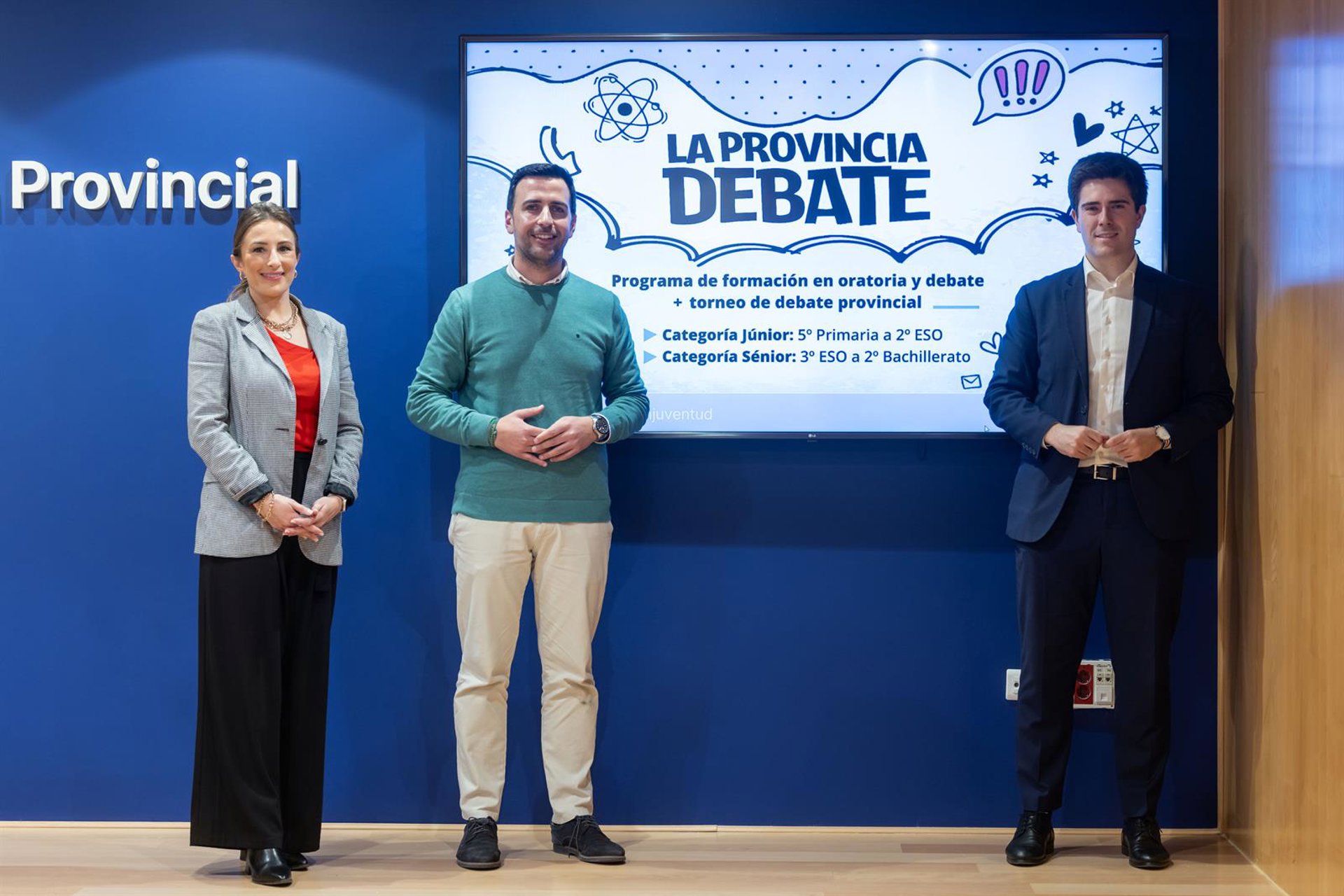 La Diputación impulsa un proyecto provincial para fomentar el debate y la oratoria entre los estudiantes