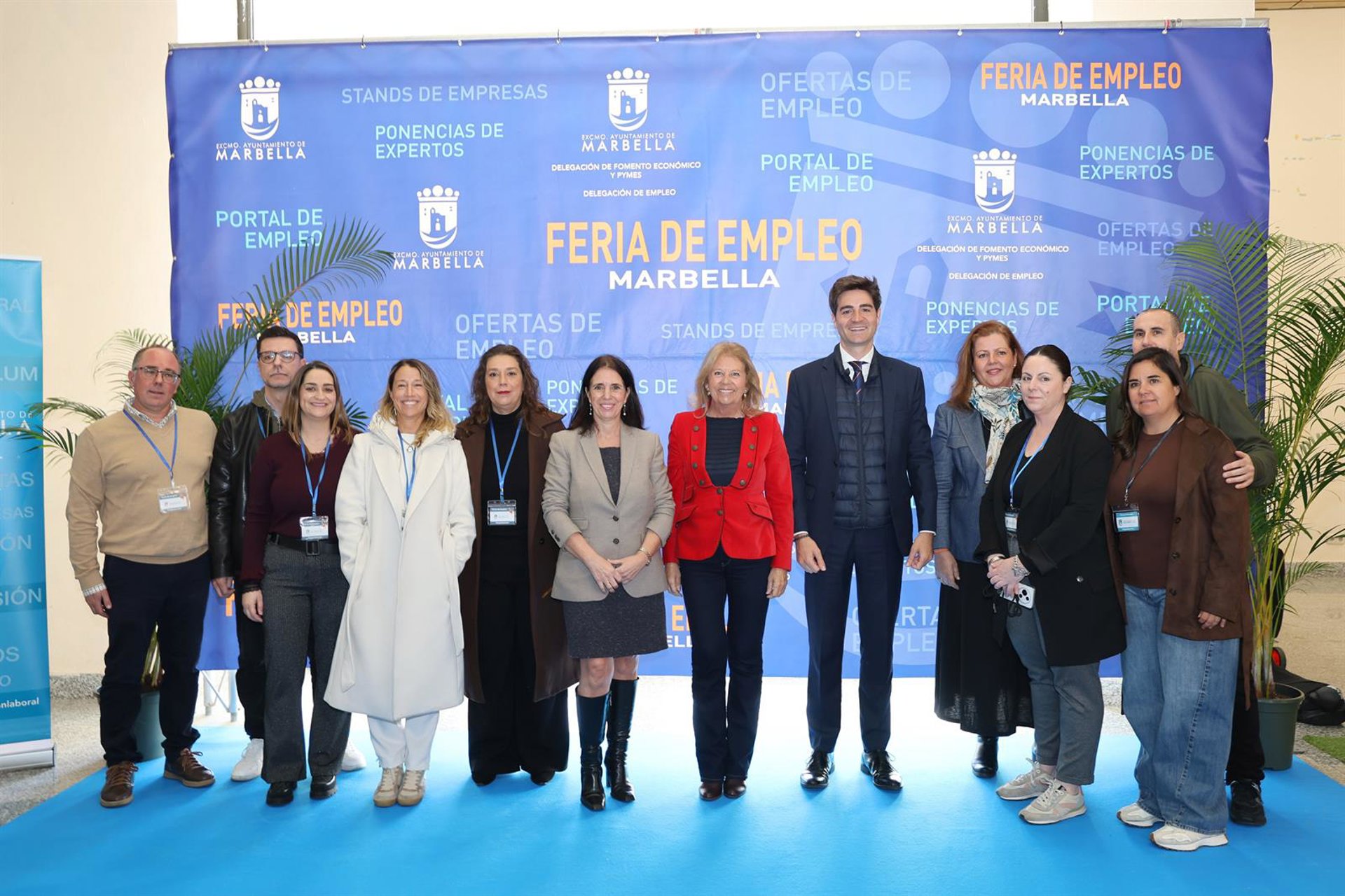 La alcaldesa de Marbella "el crecimiento y la consolidación" de la Feria de Empleo en su octava edición