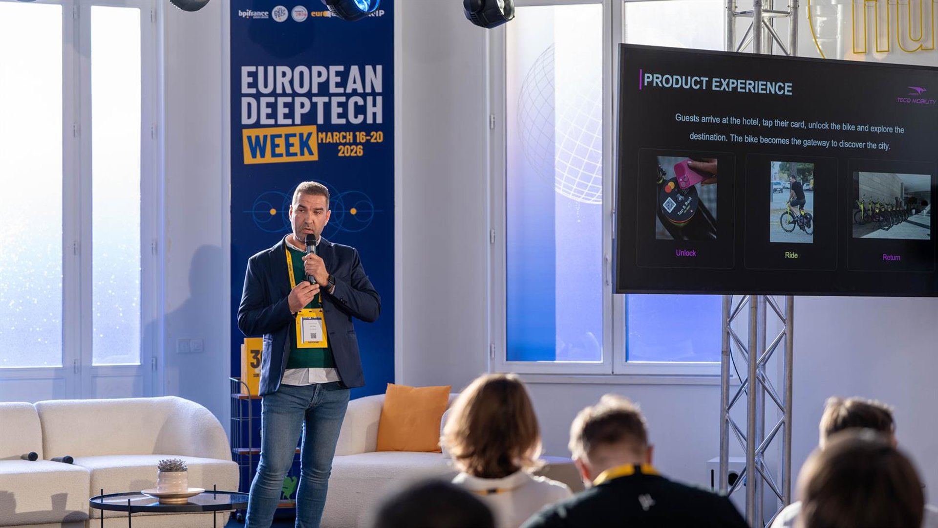 Málaga TechPark, Bioherent y Teco Mobility impulsan la innovación andaluza en la European Deeptech Week