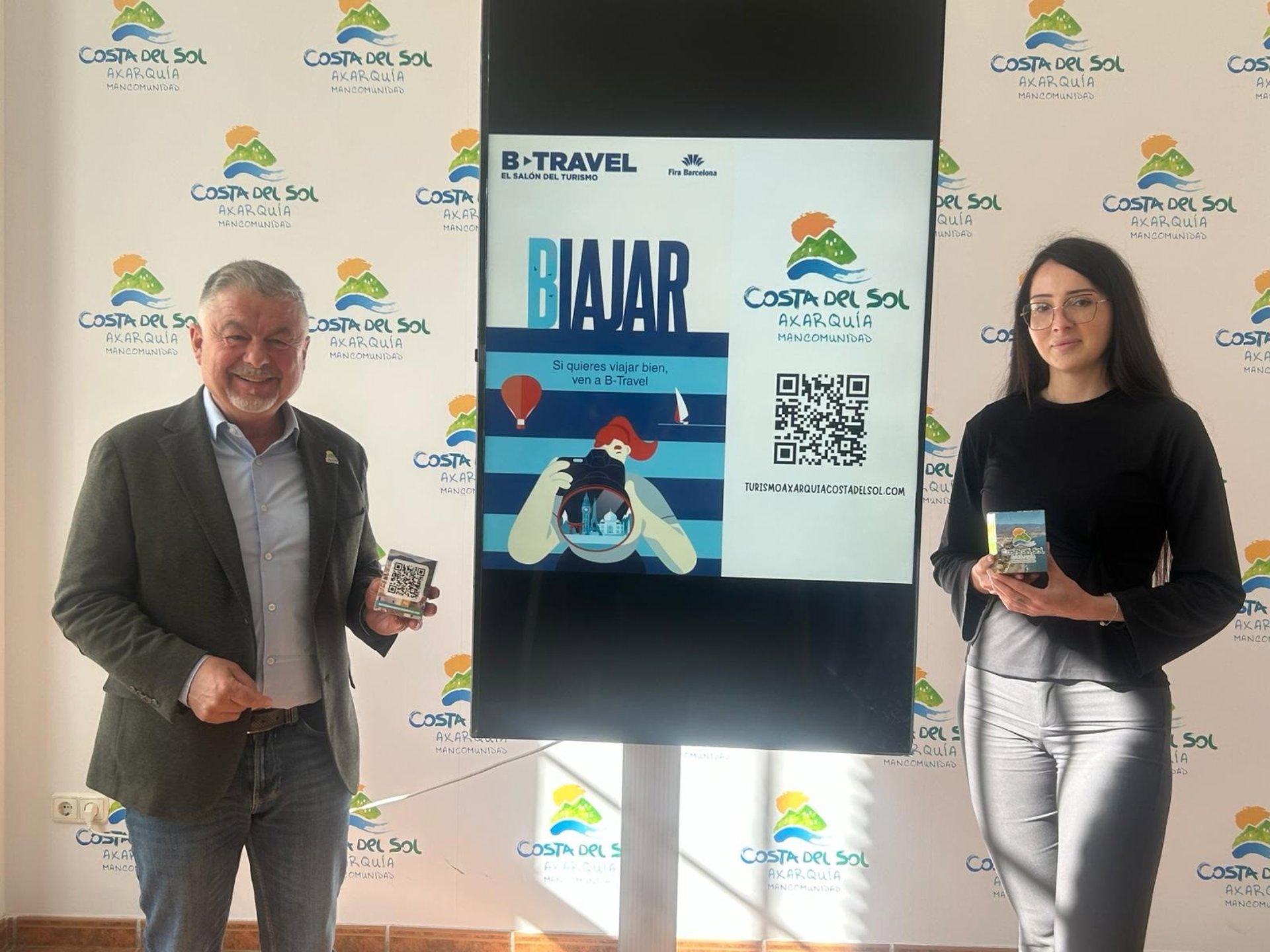Mancomunidad Axarquía impulsa la oferta de interior de la comarca en la Feria B Travel de Barcelona