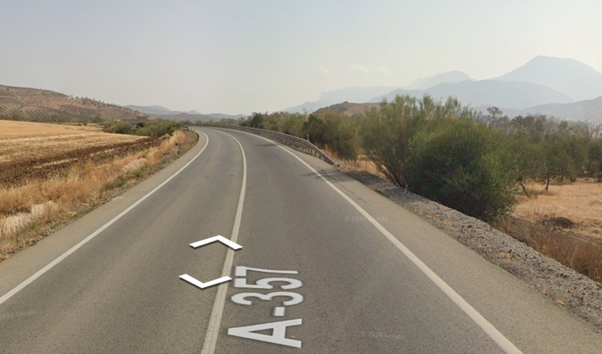 Muere un joven y otros dos resultan heridos en un accidente en la A-357 a su paso por Ardales