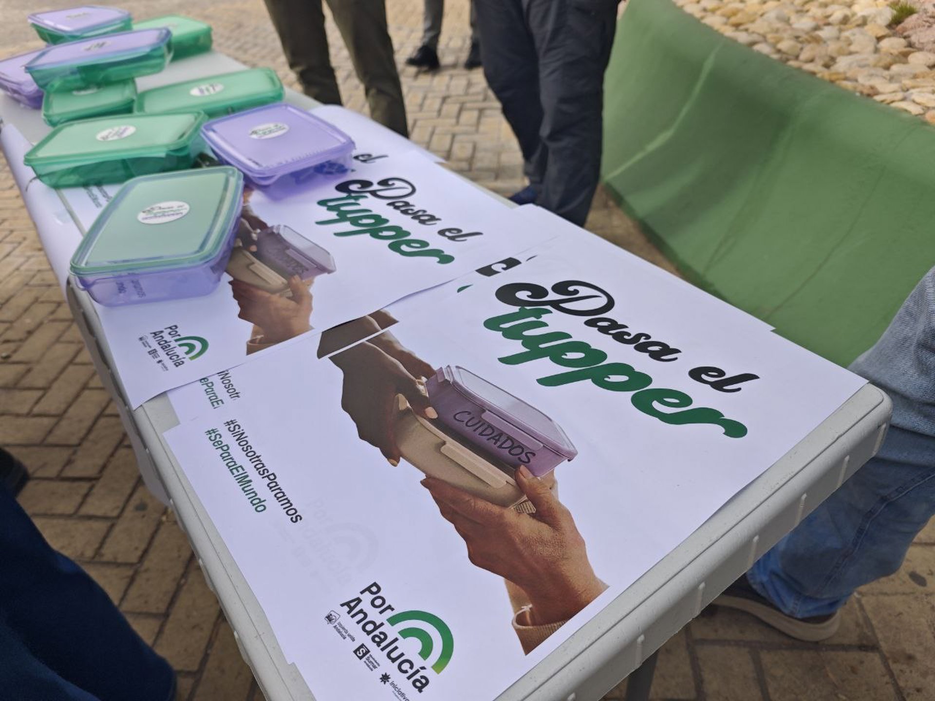 Por Andalucía reivindica en una campaña un reparto justo de los cuidados