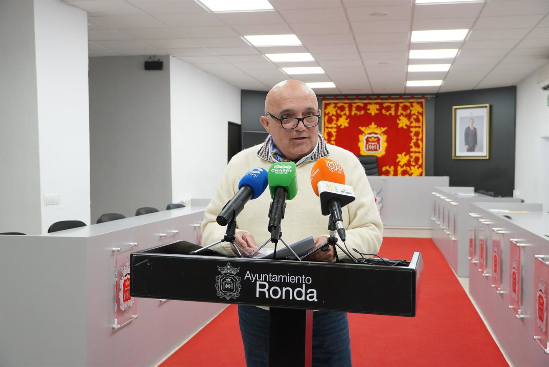 Ronda revisará los edificios en mal estado en el conjunto histórico tras el paso del tren de borrascas