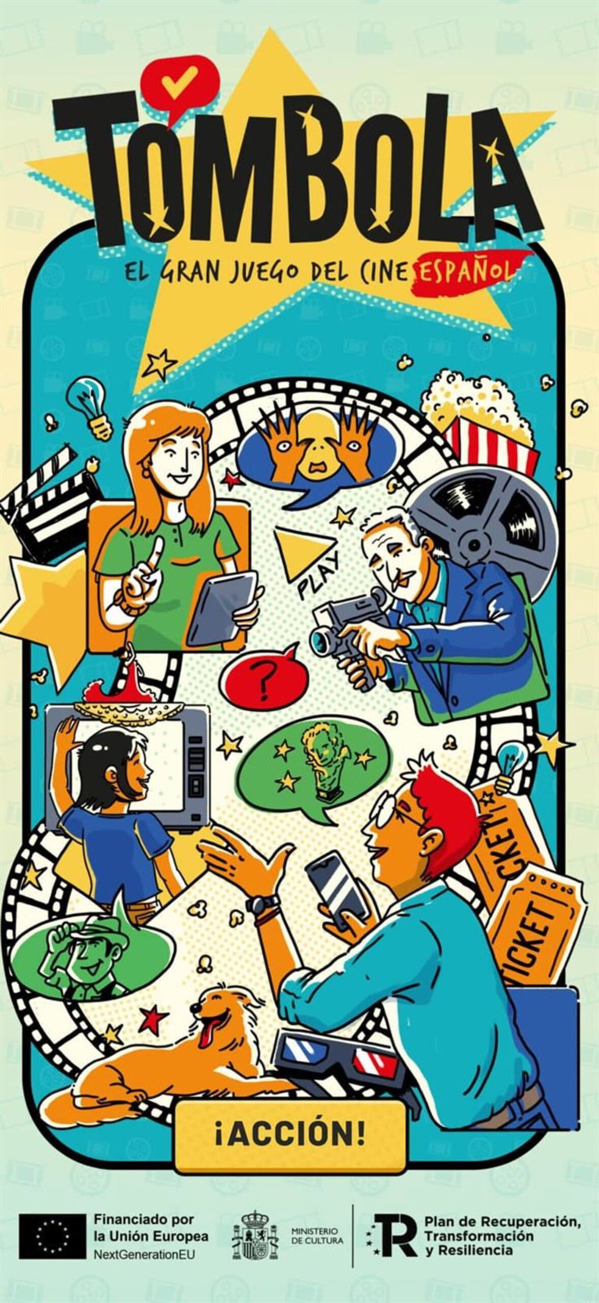 'Tómbola', el videojuego malagueño centrado en el cine español, se hace un hueco en el Festival de Málaga