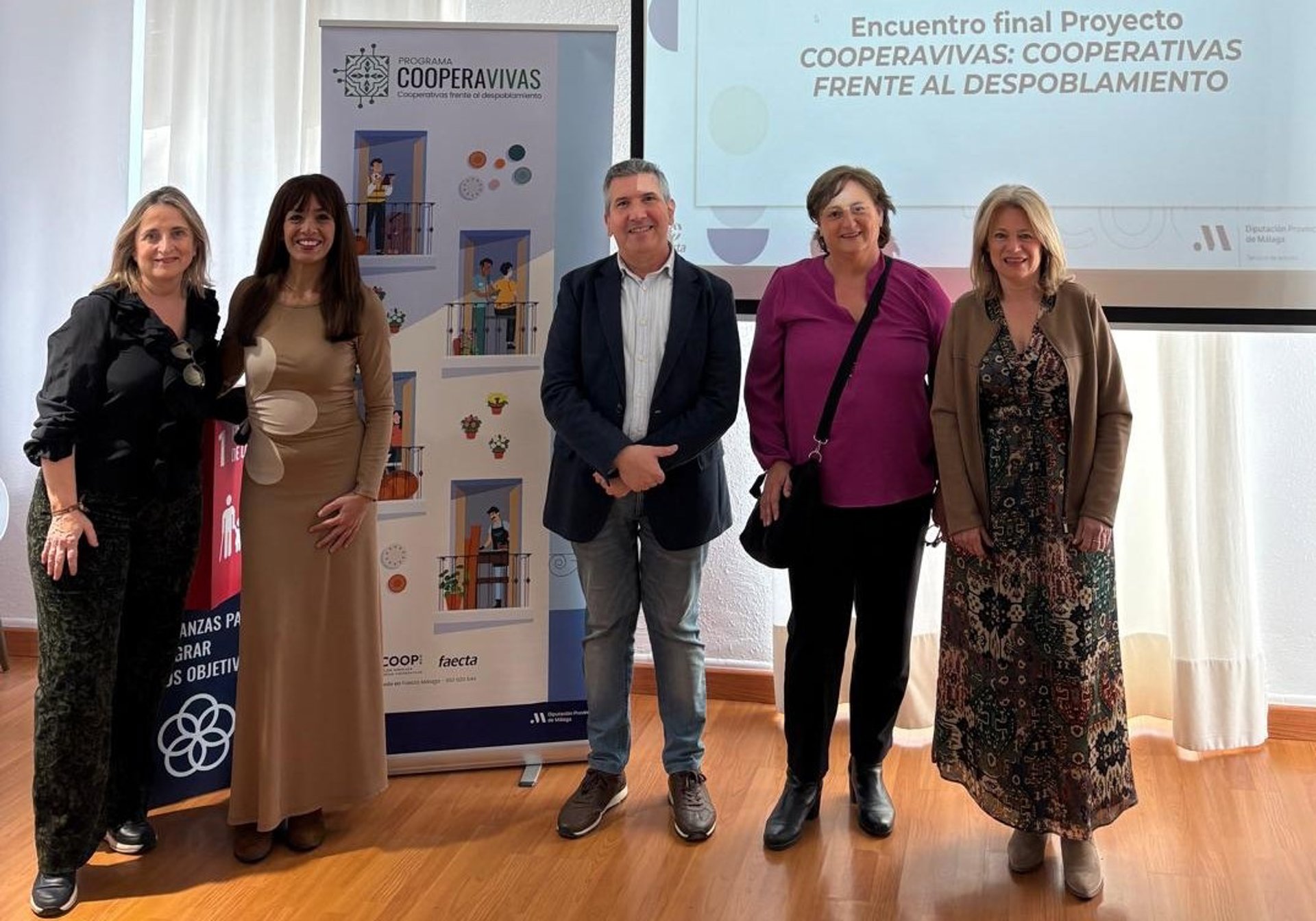 Un centenar de personas participan en un proyecto financiado por la Diputación para fomentar el cooperativismo