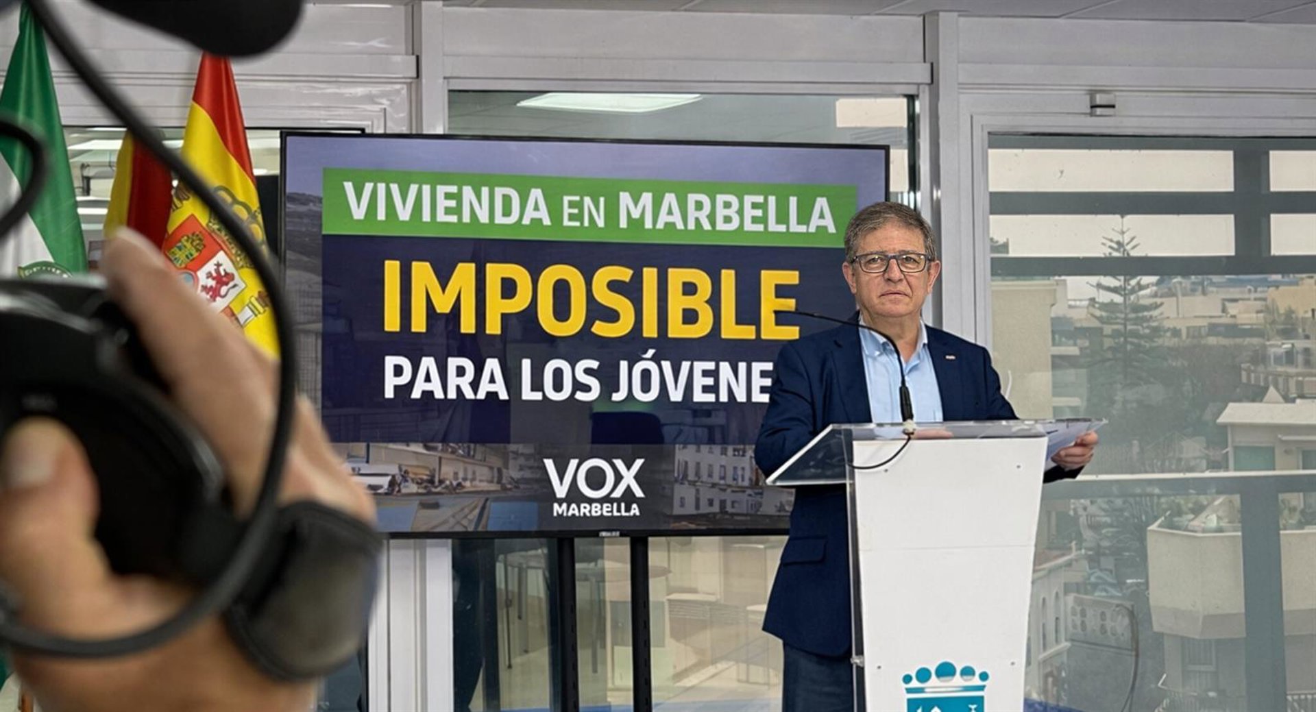 Vox Marbella lamenta que PP "sólo ofrezca 18 pisos en alquiler mientras jóvenes no pueden comprar su casa"