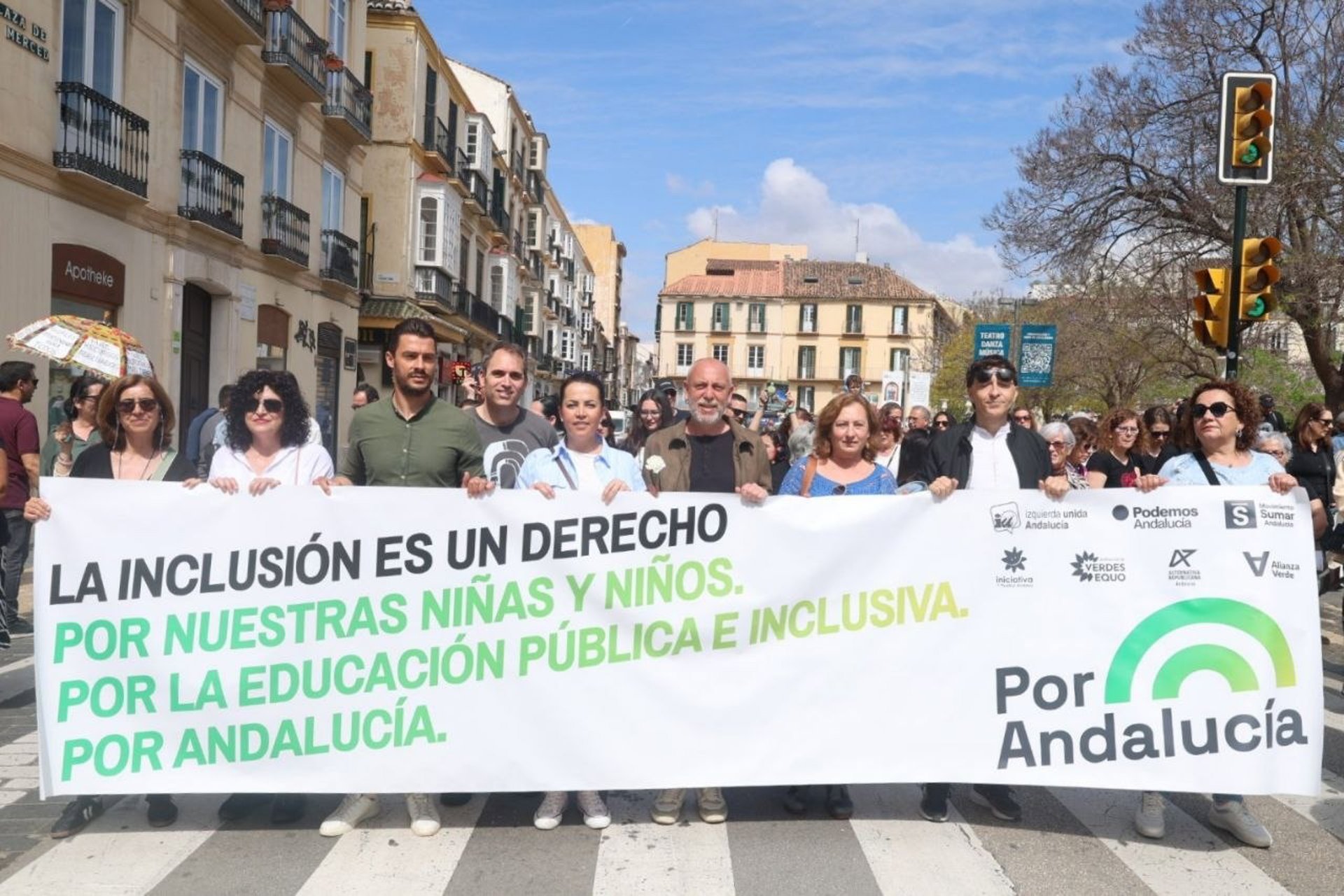 Por Andalucía señala que se está produciendo una revolución de niños en aulas por la atención a la diversidad