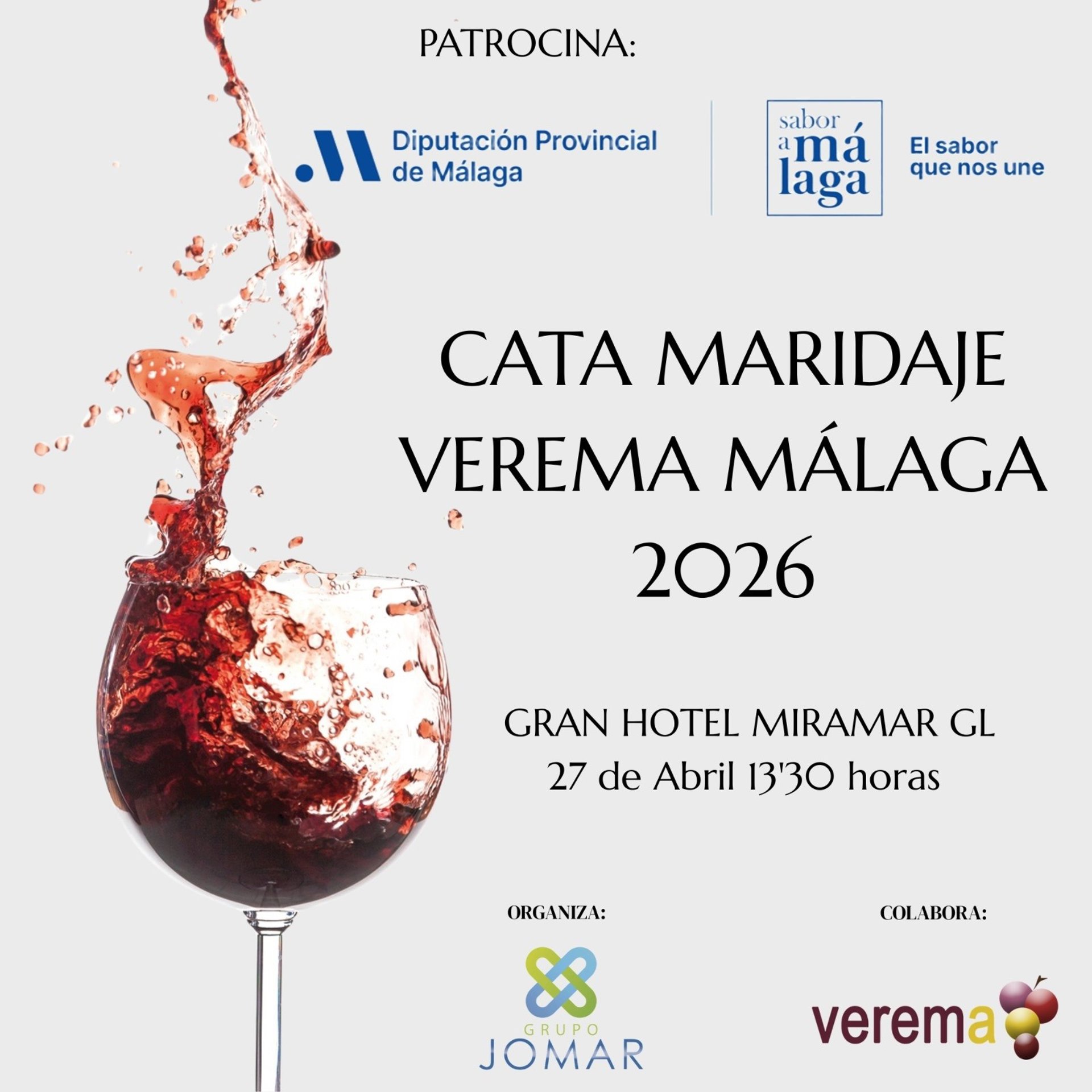 Sabor a Málaga refuerza la promoción de los vinos malagueños en Experiencia Verema Málaga 2026