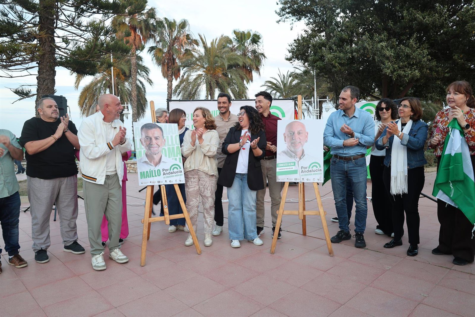 Alba (Por Andalucía) llama a la ciudadanía a "romper guion" para "rescatar Málaga de especuladores"