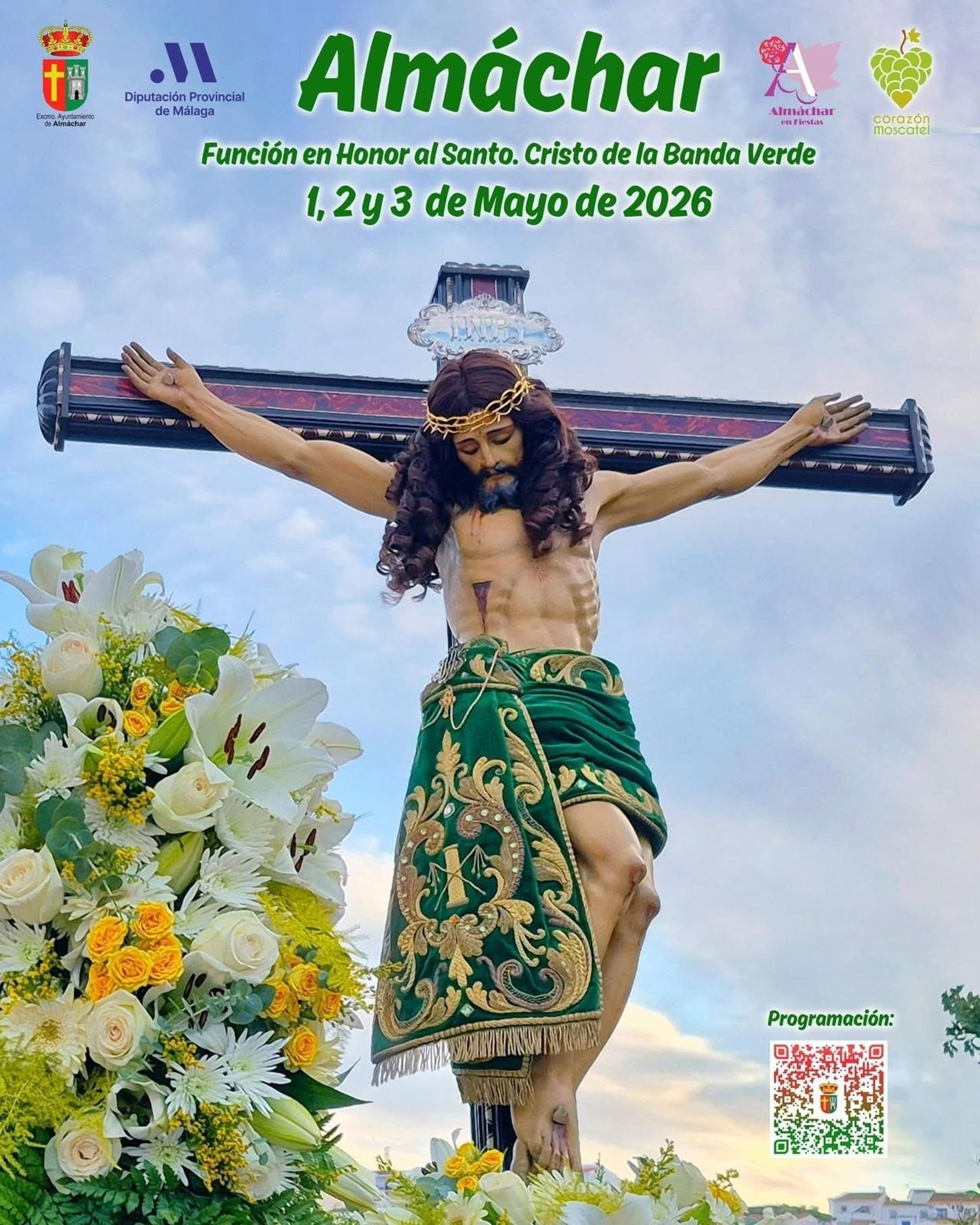 Almáchar comienza mayo con la Función en Honor al Santo Cristo de la Banda Verde