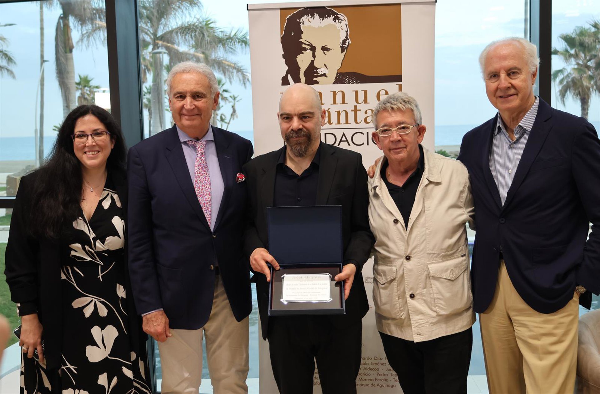 Ariel Magnus recibe el IV Premio de Novela Ciudad de Estepona por 'Mentir la verdad'