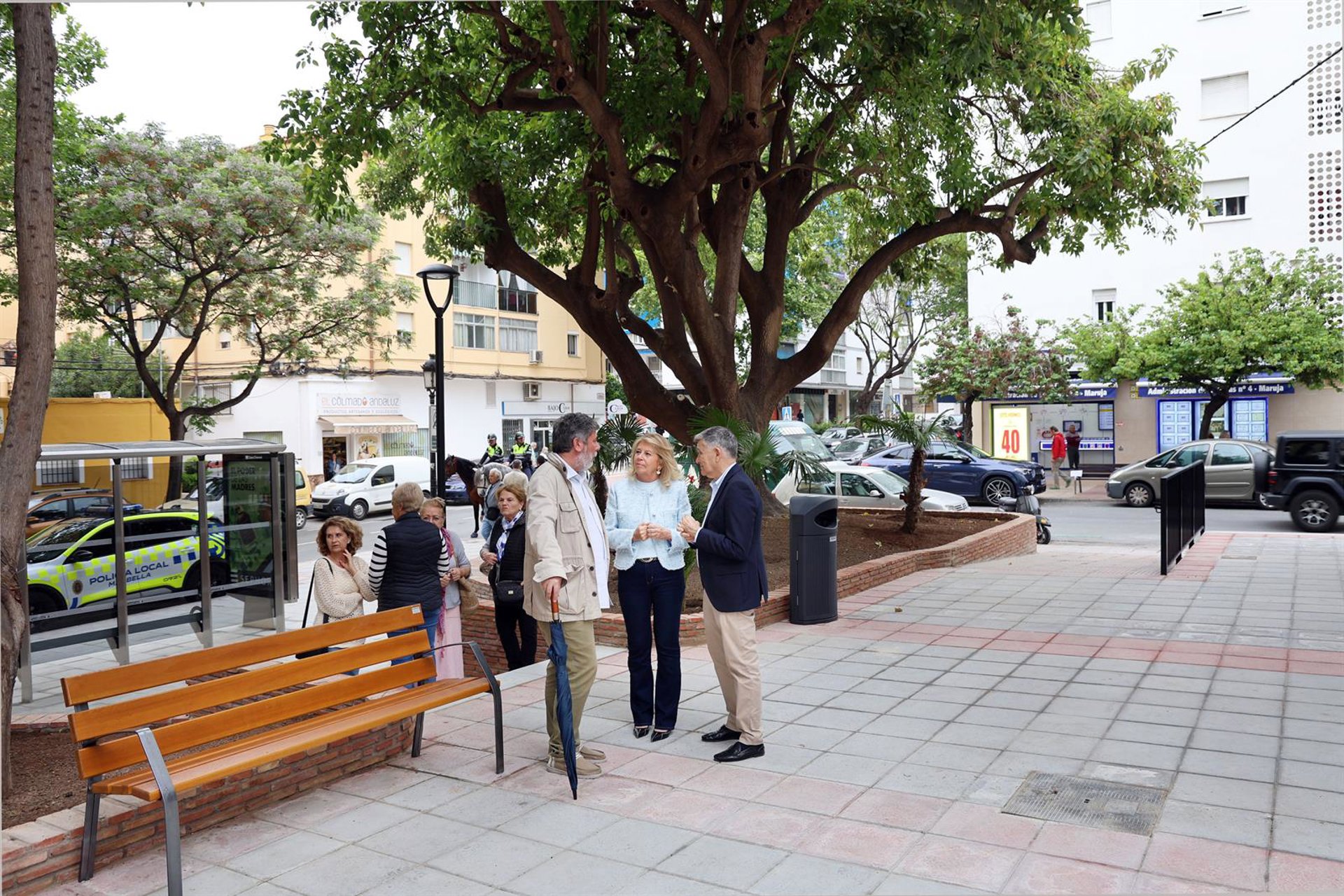 Ayuntamiento de Marbella termina remodelación del tramo de la avenida de la Constitución de San Pedro Alcántara