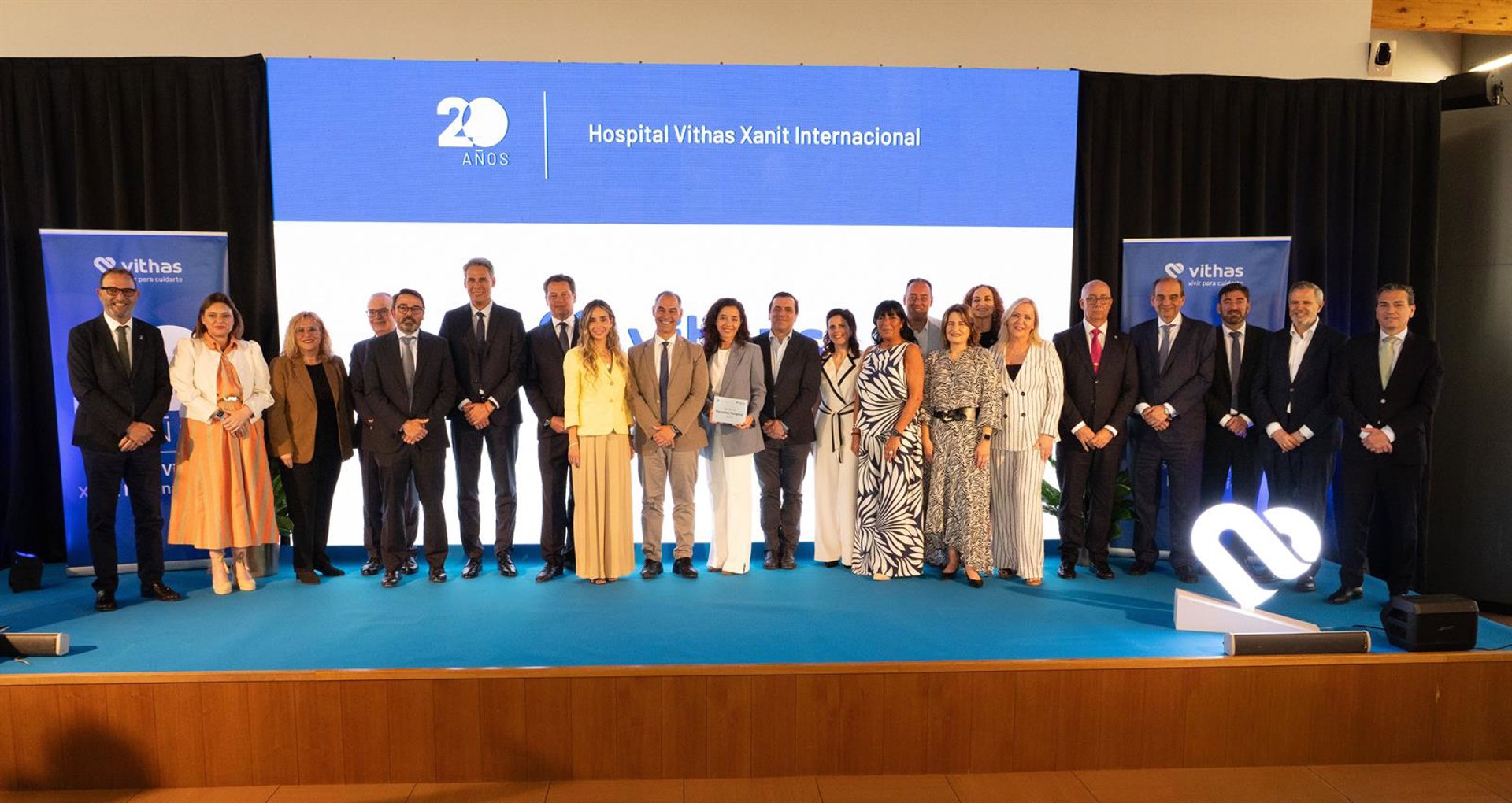 Celebran el 20 aniversario del Hospital Vithas Xanit Internacional