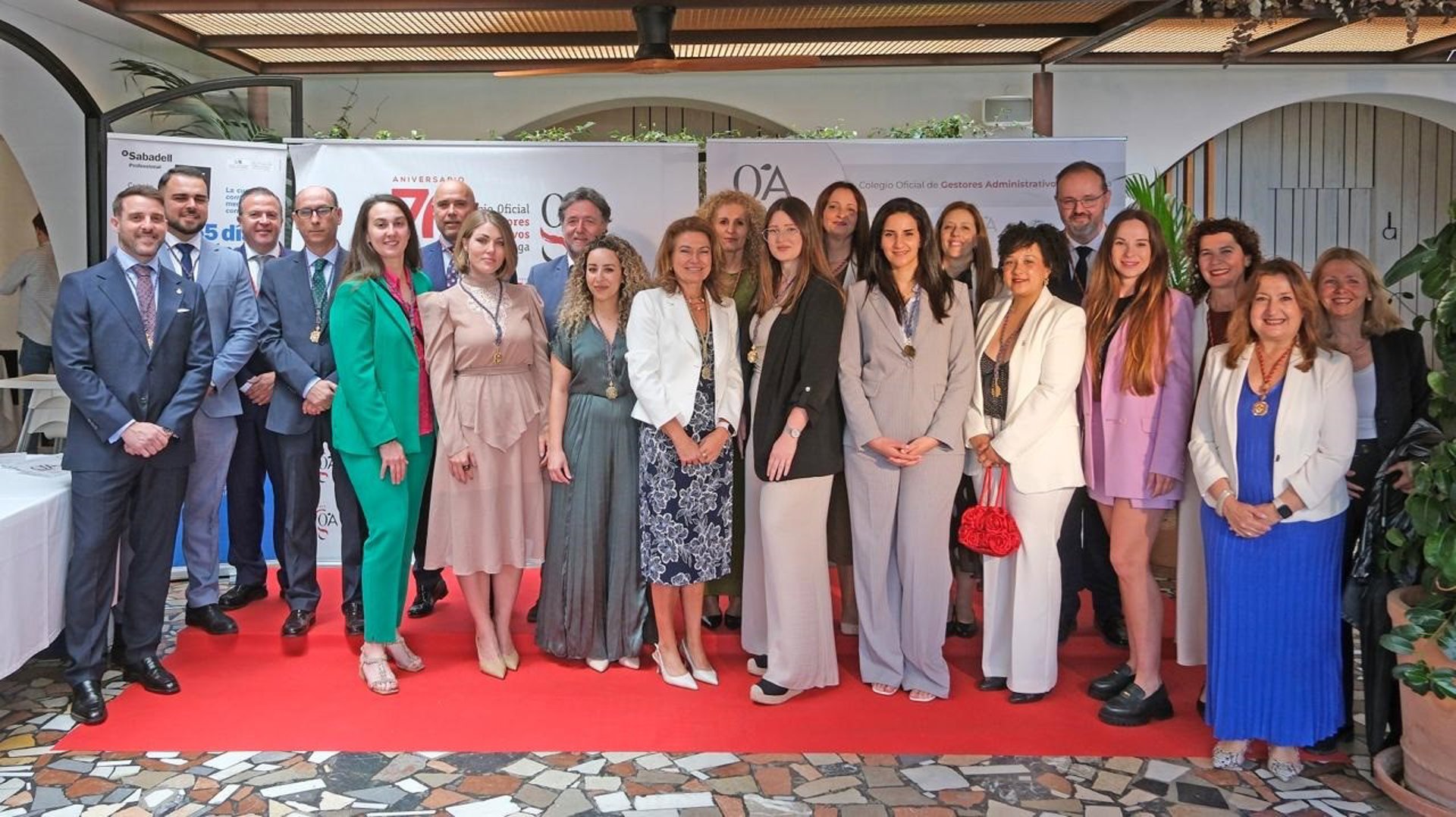 El Colegio de Gestores Administrativos de Málaga celebra el acto de Jura de los nuevos colegiados
