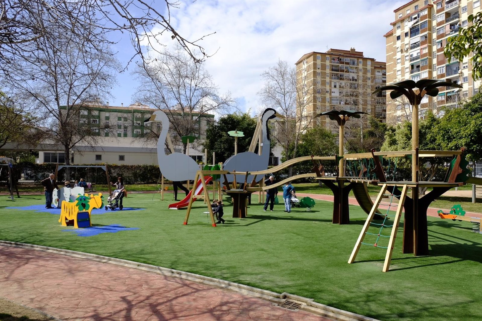 El Parque Huelin acoge una jornada para conmemorar el Día Internacional de las Familias