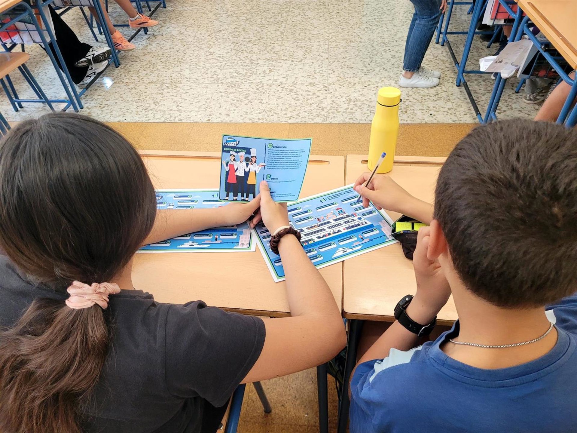 El Puerto de Málaga se suma al proyecto educativo '¡Todos a Bordo!', que llega al CEIP Cristo de Mena