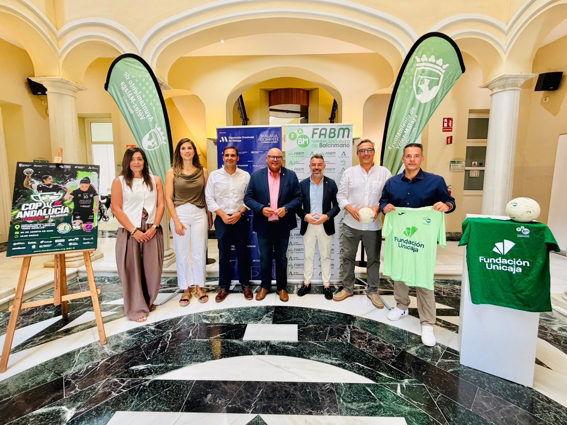 El pabellón Francisco Aguilar de Vélez-Málaga acogerá la final de la Copa de Andalucía femenina de balonmano