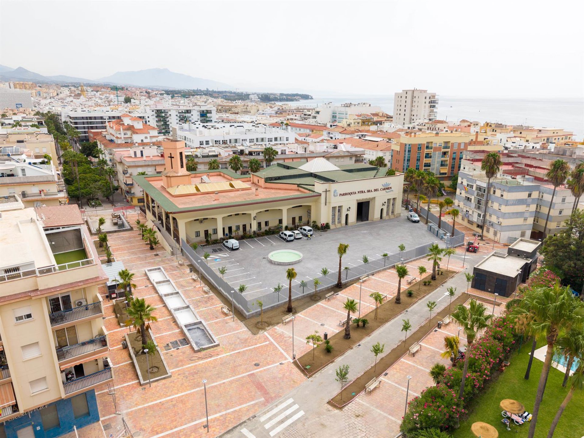Finaliza la obra del aparcamiento de El Carmen de Estepona (Málaga), que prevé su apertura durante verano
