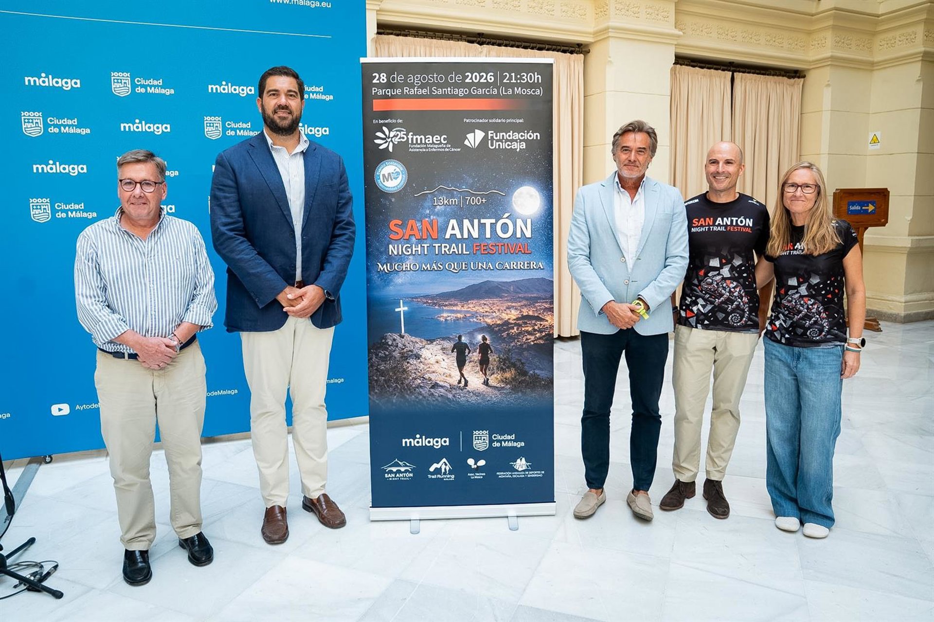 La 'San Antón Night Trail' reúne a 350 participantes en una prueba deportiva con fines solidarios