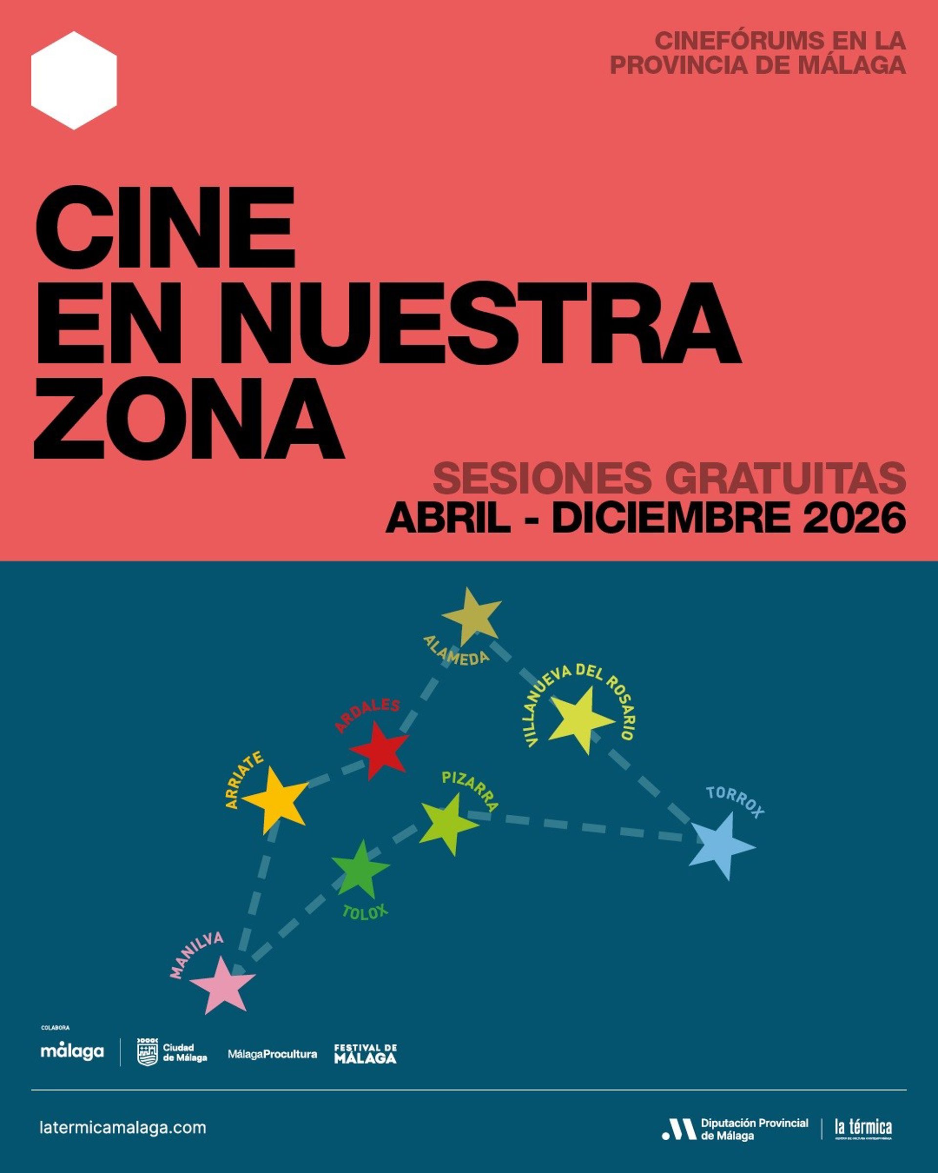 La Térmica y el Festival de Málaga llevan 'Cine en nuestra zona' a ocho municipios de la provincia