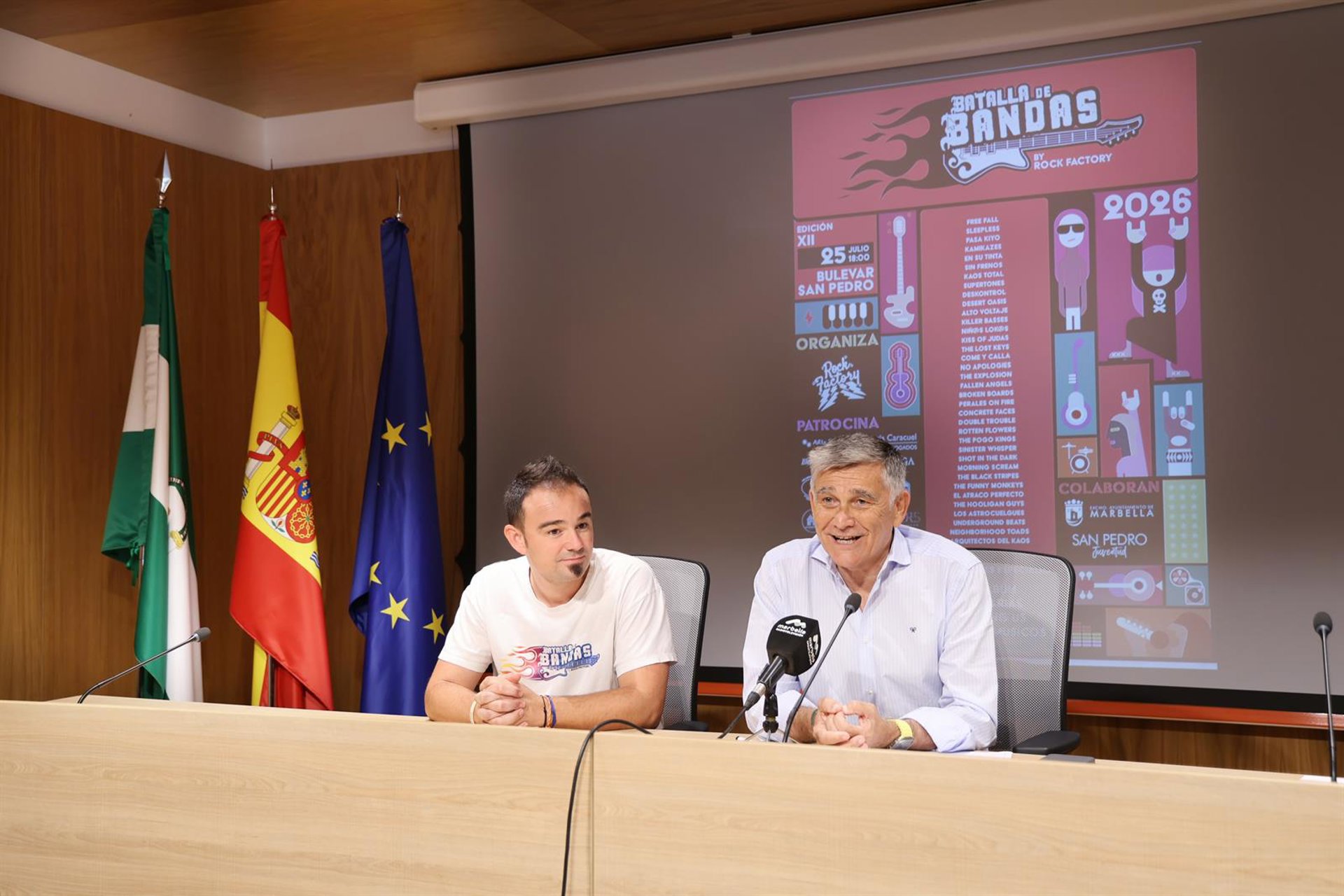 La XII Batalla de Bandas de Marbella reunirá a 60 formaciones y cerca de medio millar de participantes
