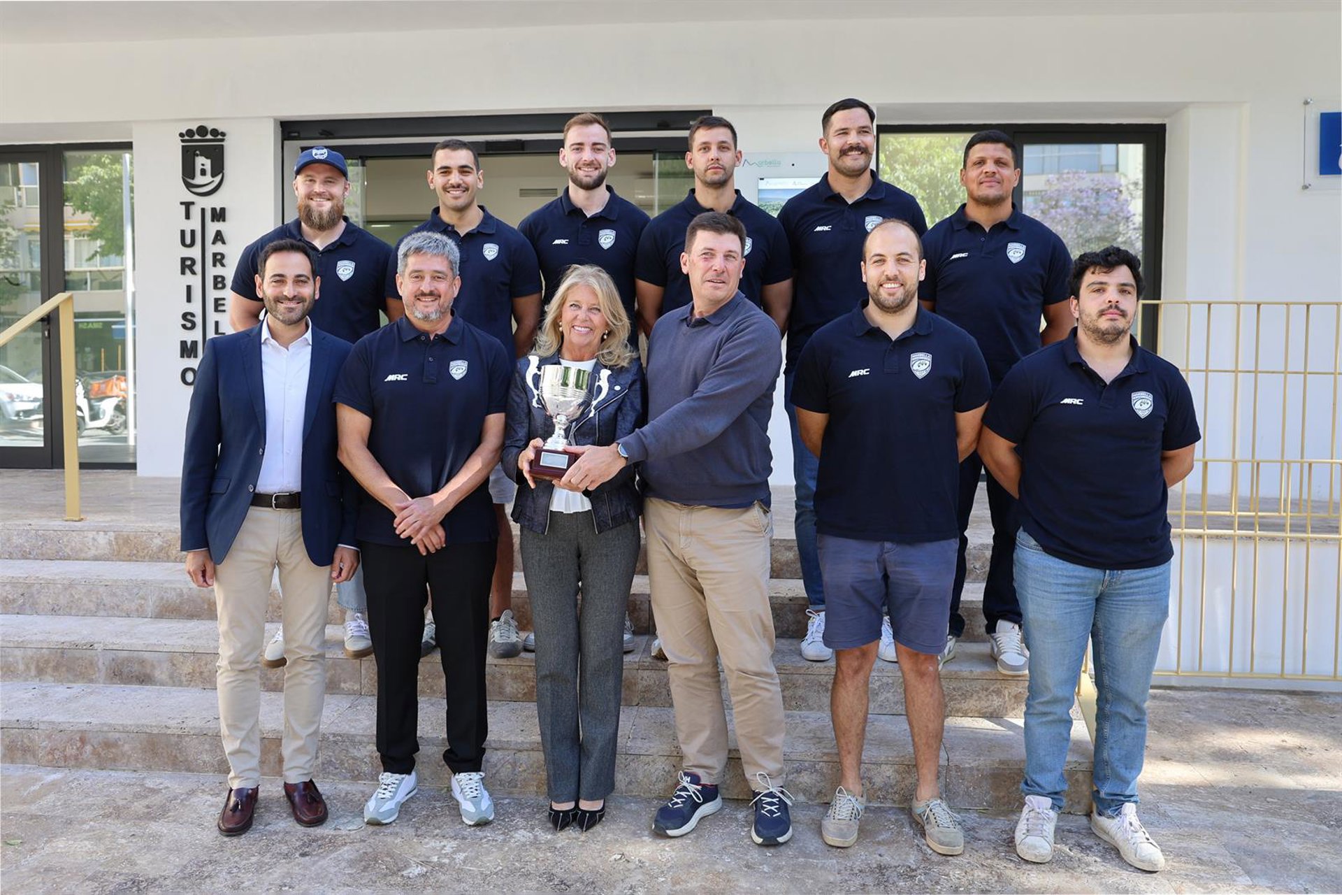 La alcaldesa de Marbella destaca la "apuesta" del Ayuntamiento por el deporte base y los deportistas