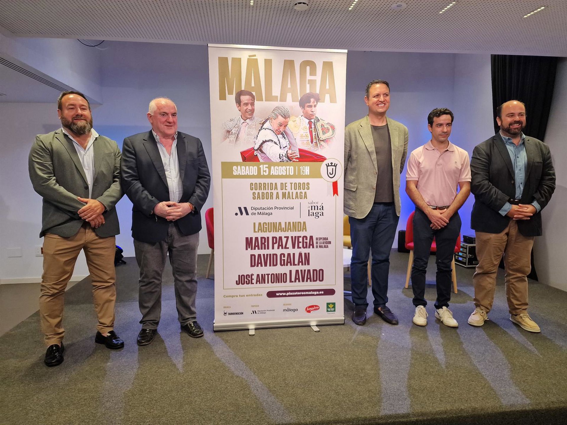 La feria taurina dedicará a Sabor a Málaga la corrida del 15 de agosto, en la que Mari Paz Vega se despedirá
