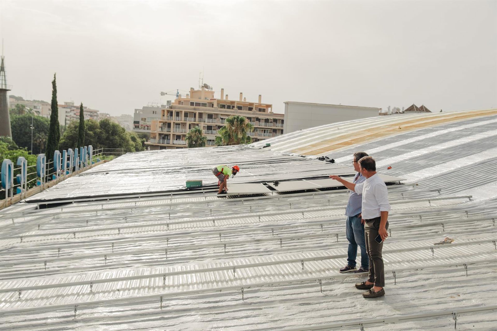 La rehabilitación del Palacio de Congresos de Marbella alcanza el 95% de ejecución y concluirá en dos semanas