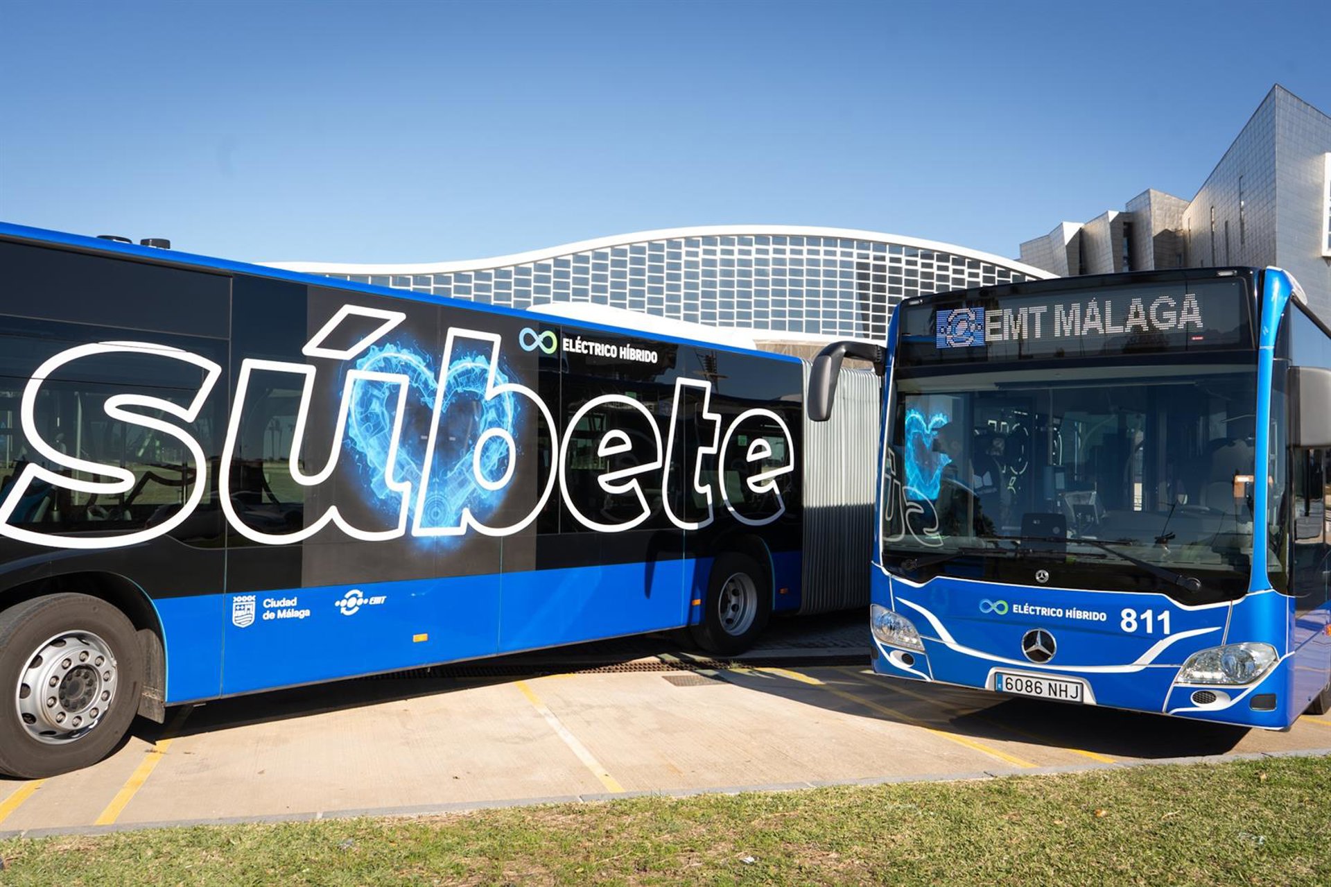 Málaga completa la incorporación de 34 megabuses híbridos y reduce la edad media de flota de la EMT a 8,5 años
