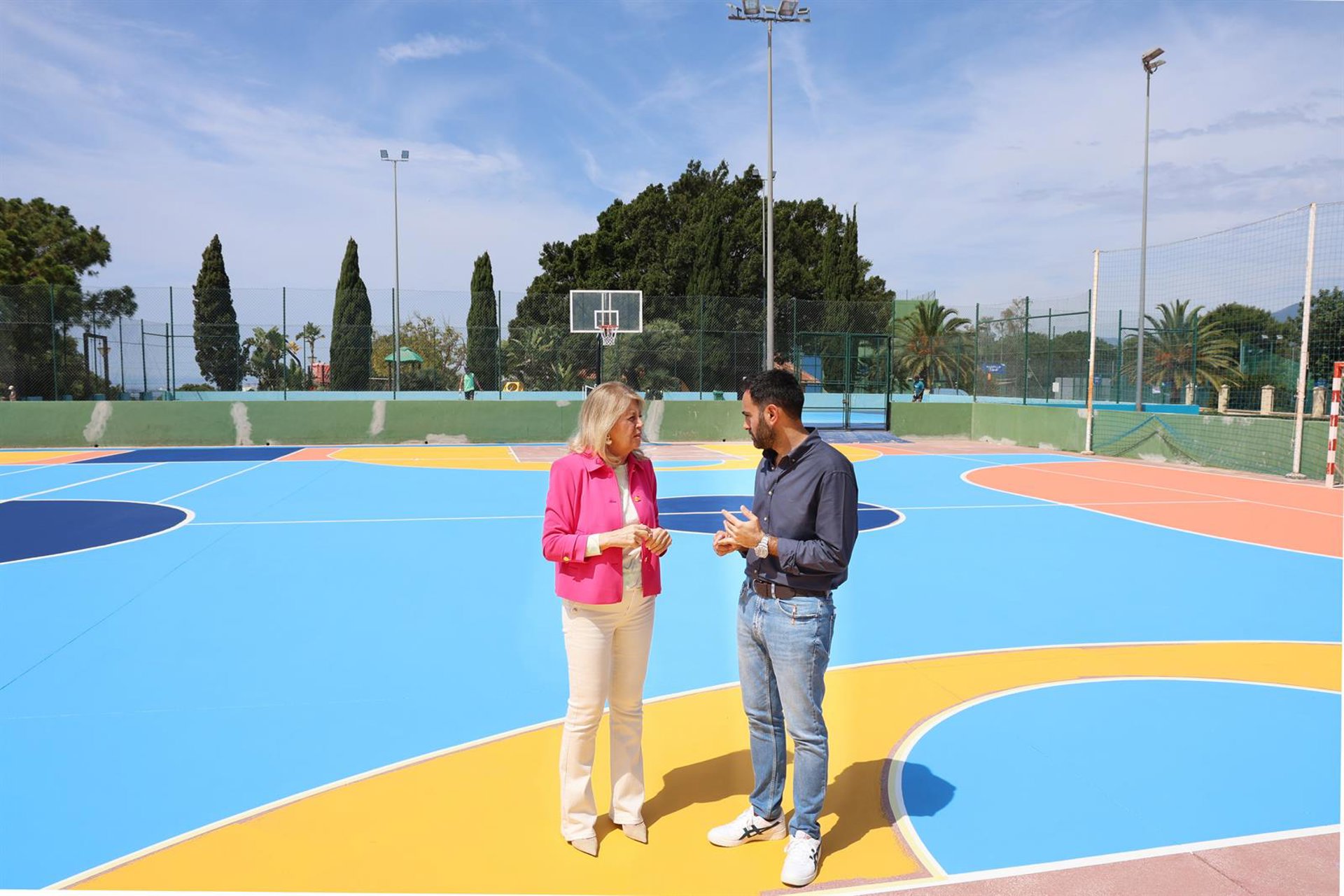 Marbella ejecuta una remodelación integral del Polideportivo Paco Cantos con una veintena de actuaciones
