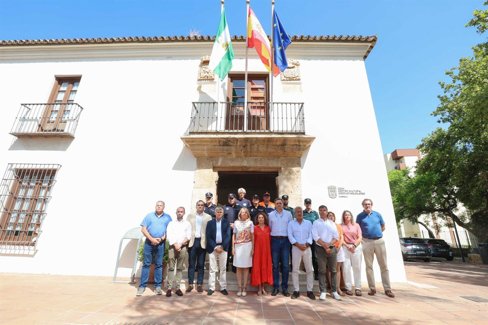 Marbella muestra el "absoluto y rotundo" rechazo tras crimen en San Pedro Alcántara