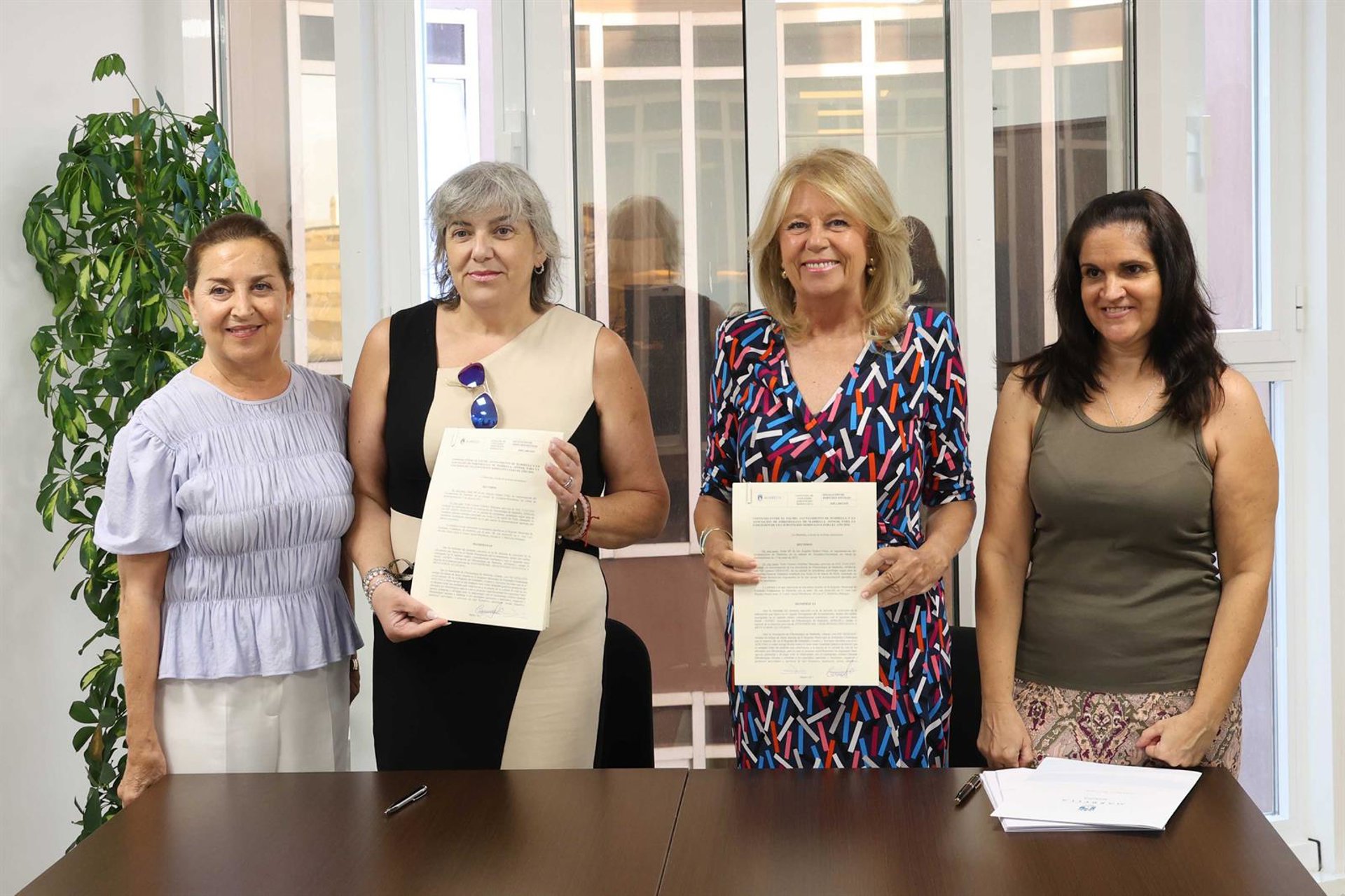 Marbella refrenda apoyo a Afimar con la firma de un nuevo convenio de colaboración