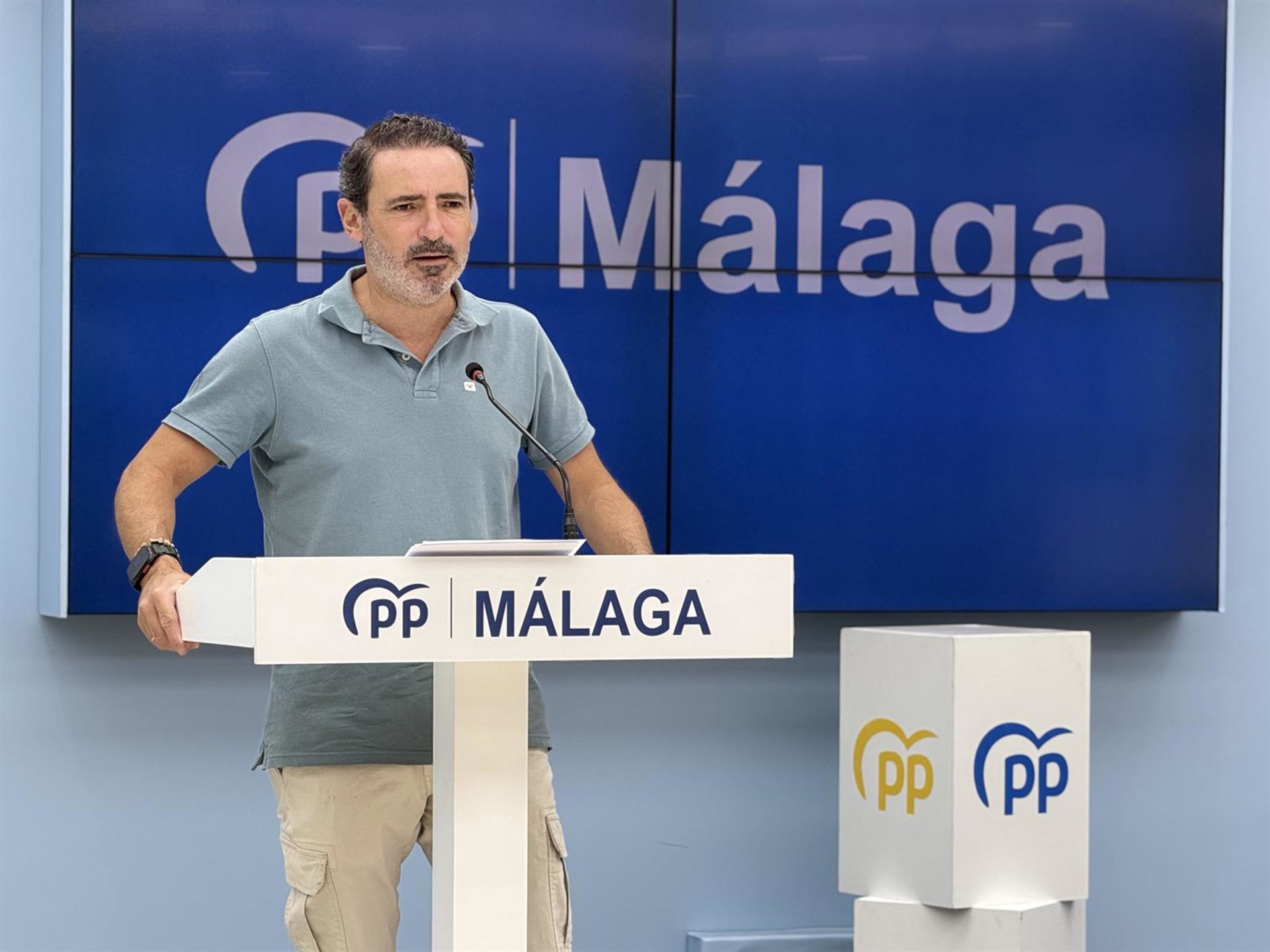 PP anima a los malagueños a arropar a los ceutíes "pese al intento del PSOE de boicotear" las concentraciones