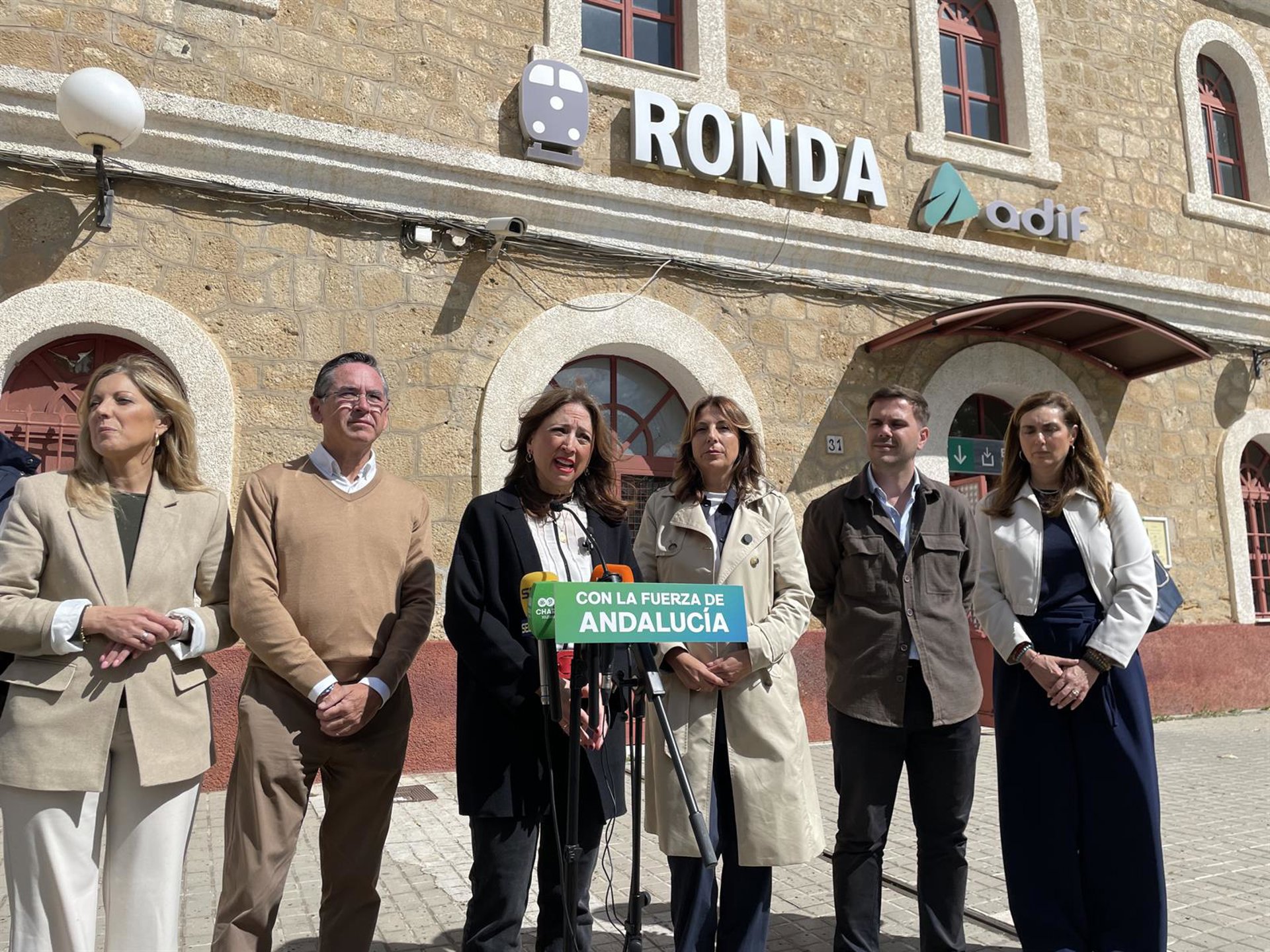 PP llevará a Europa el "aislamiento ferroviario" de Ronda y acusa a Gobierno de favorecer despoblación