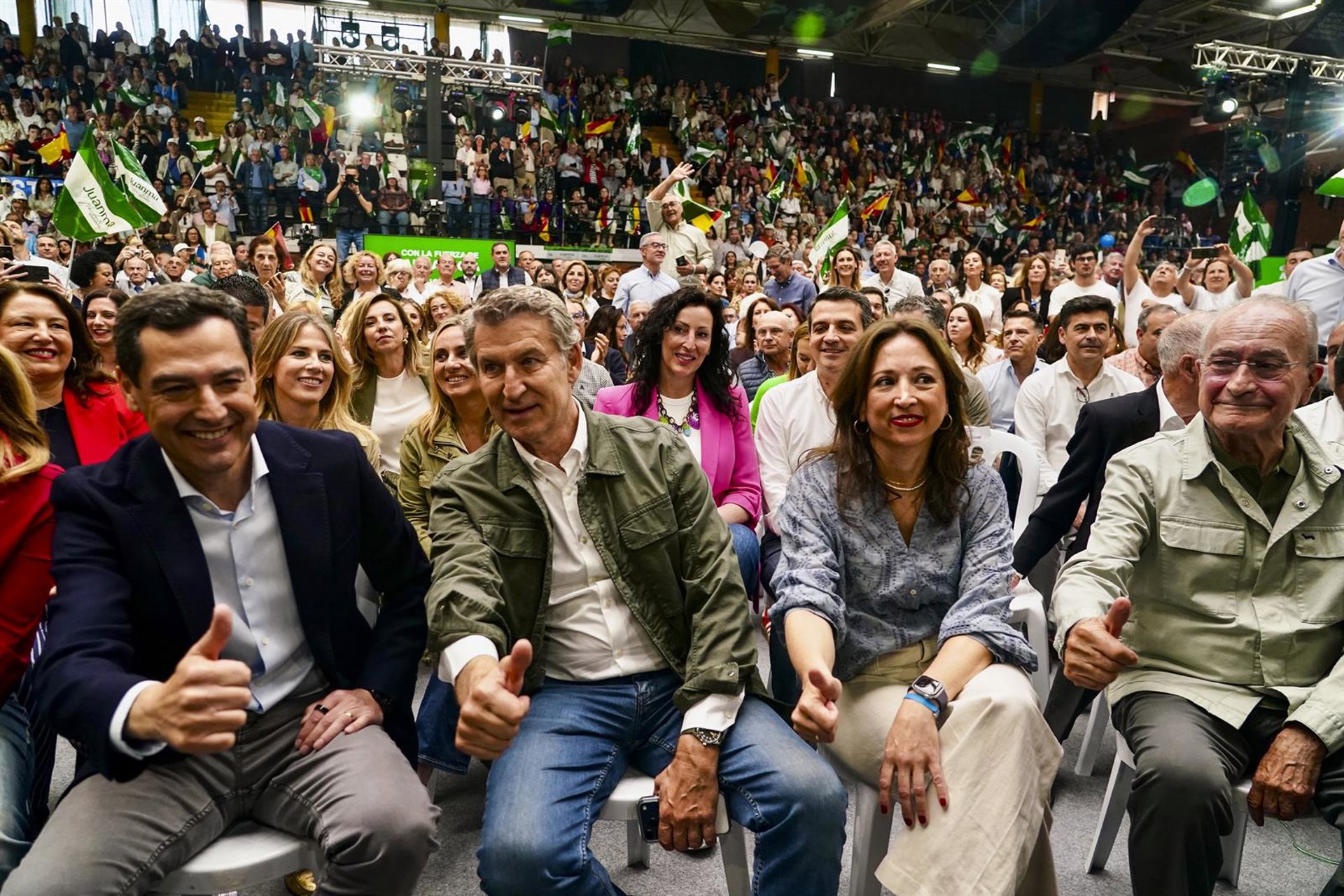 PP pide concentrar el voto en Moreno: "Andalucía no puede permitirse más bloqueo del que sufre"