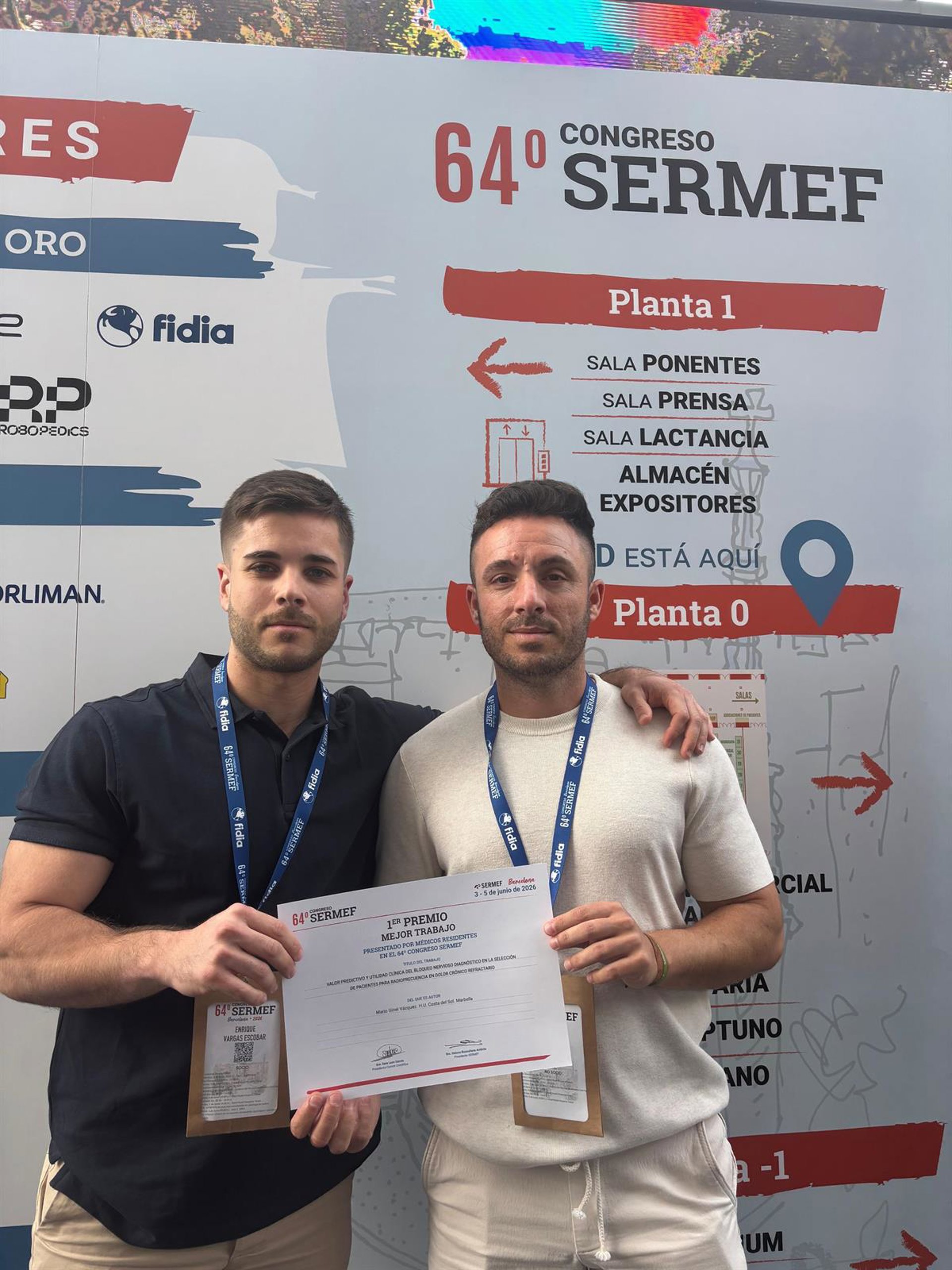 Premian un estudio del Hospital Universitario Costa del Sol sobre el dolor crónico persistente