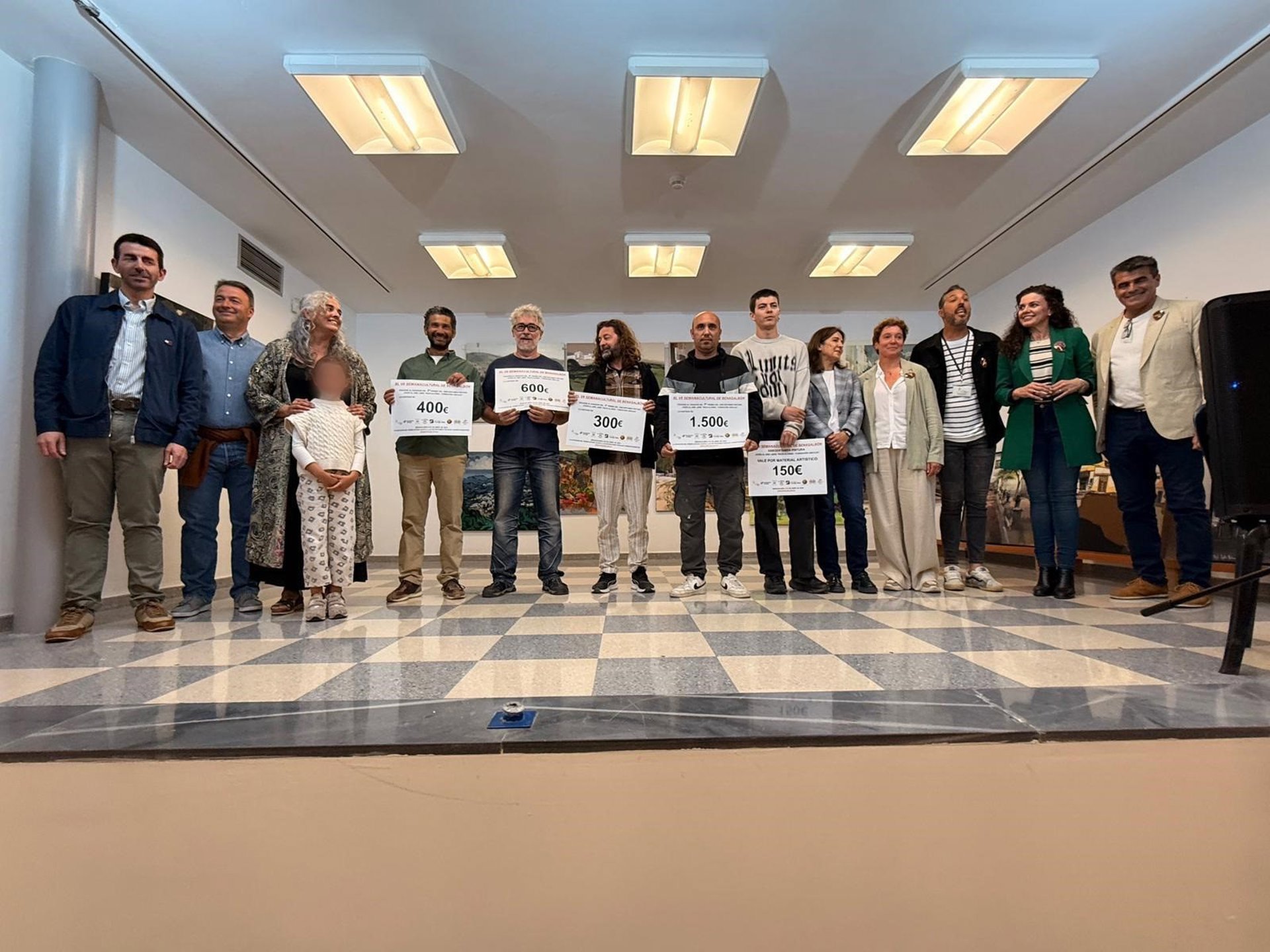 Daniel Lavado Pérez, primer premio en el XXIII Certamen de Pintura Joven al Aire Libre Paco Alonso de Benagalbón