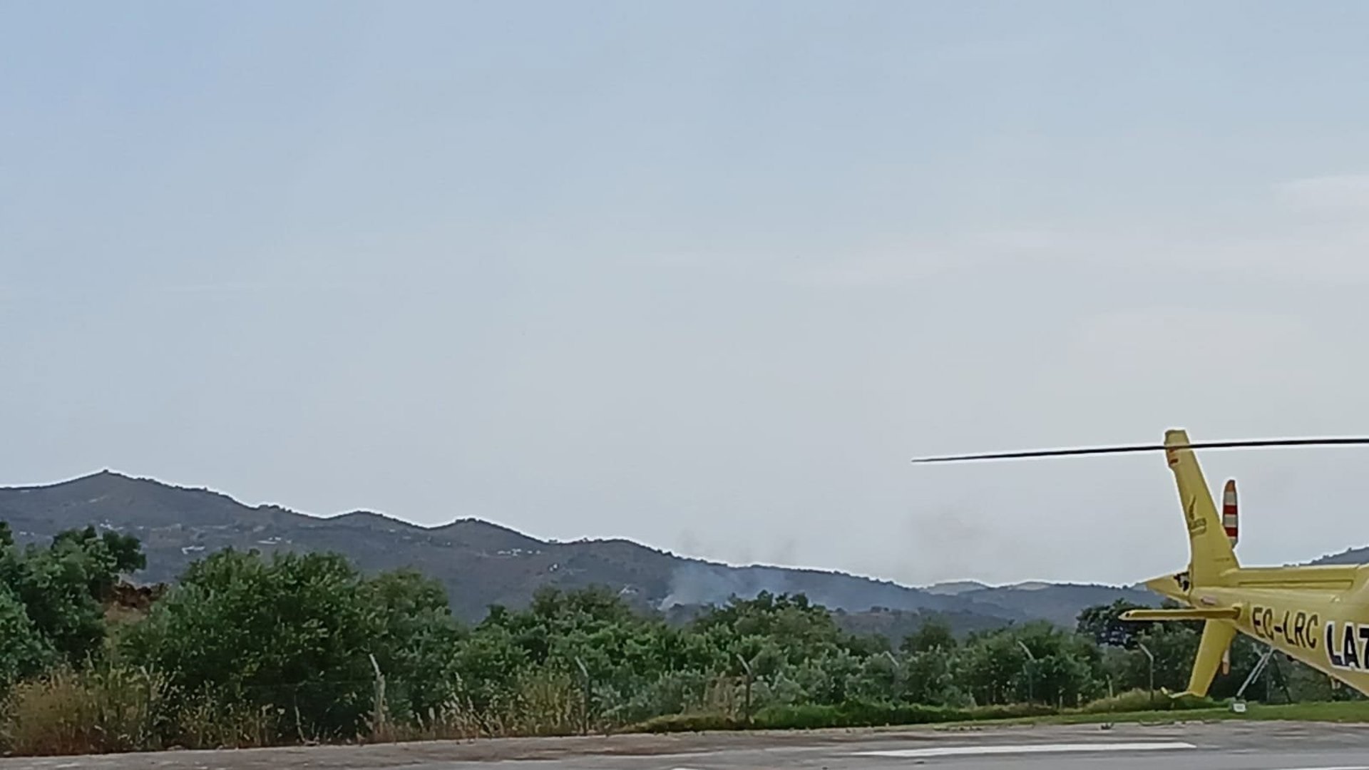Declarado un incendio forestal en un paraje en Casabermeja