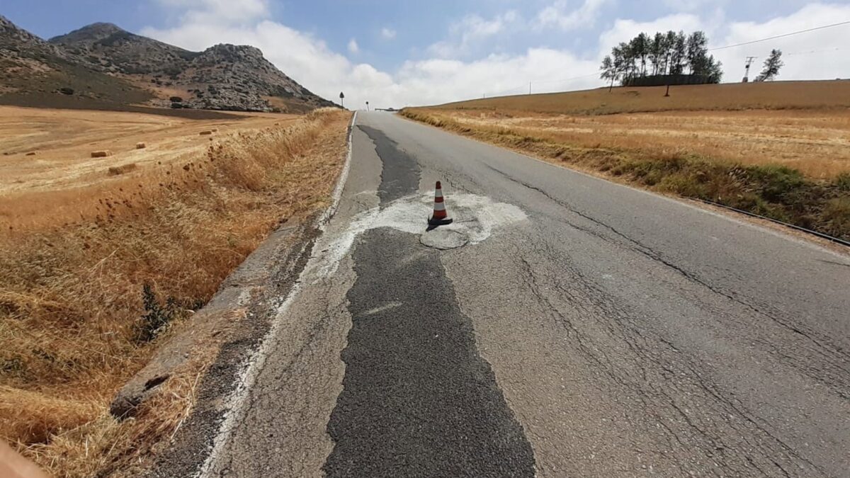 Diputación licita por 1,9 millones la segunda fase del arreglo de deformaciones en acceso a La Joya en Antequera