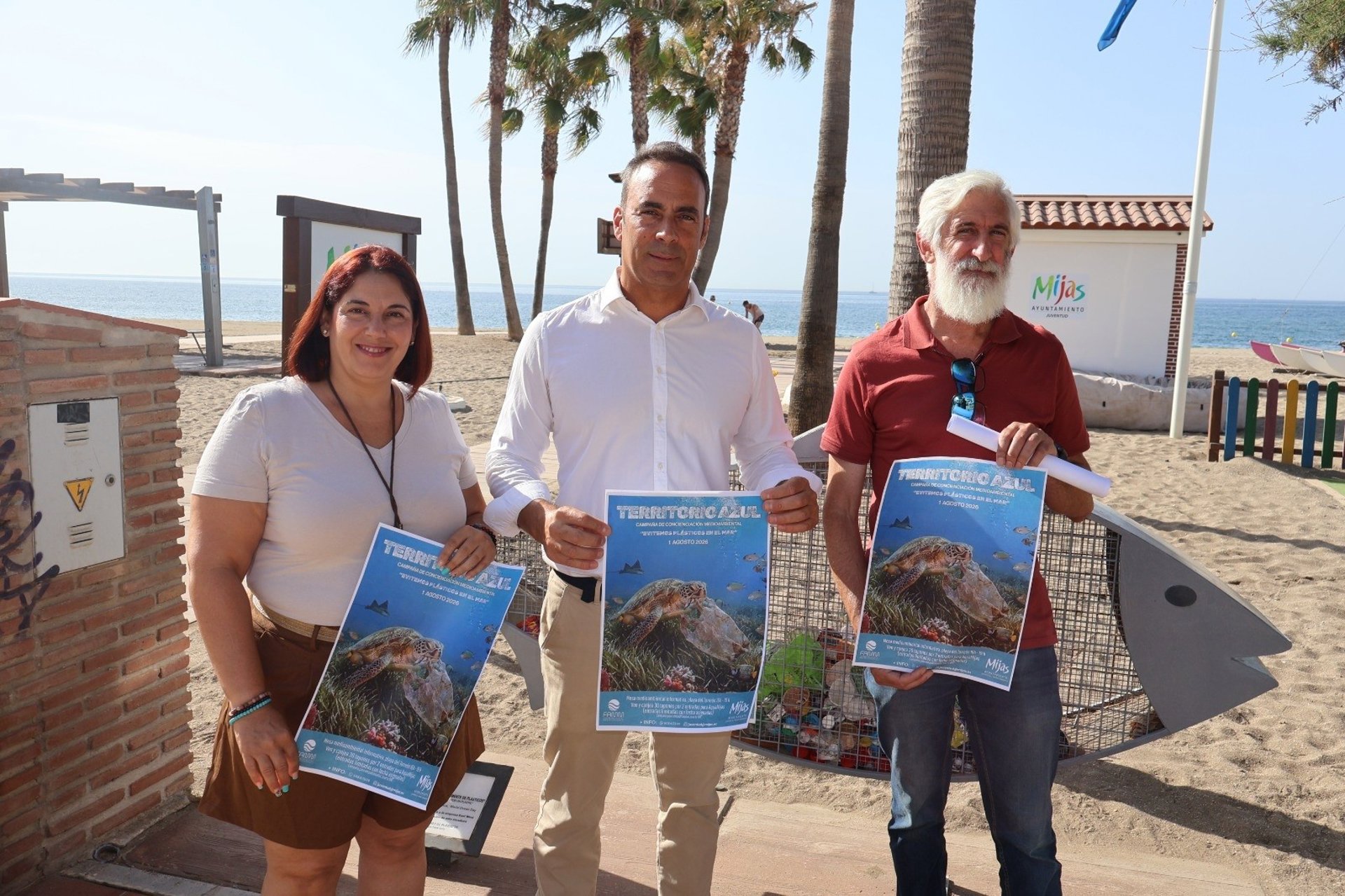 El Ayuntamiento de Mijas pone en marcha la campaña 'Territorio Azul' para enseñar los beneficios del reciclaje