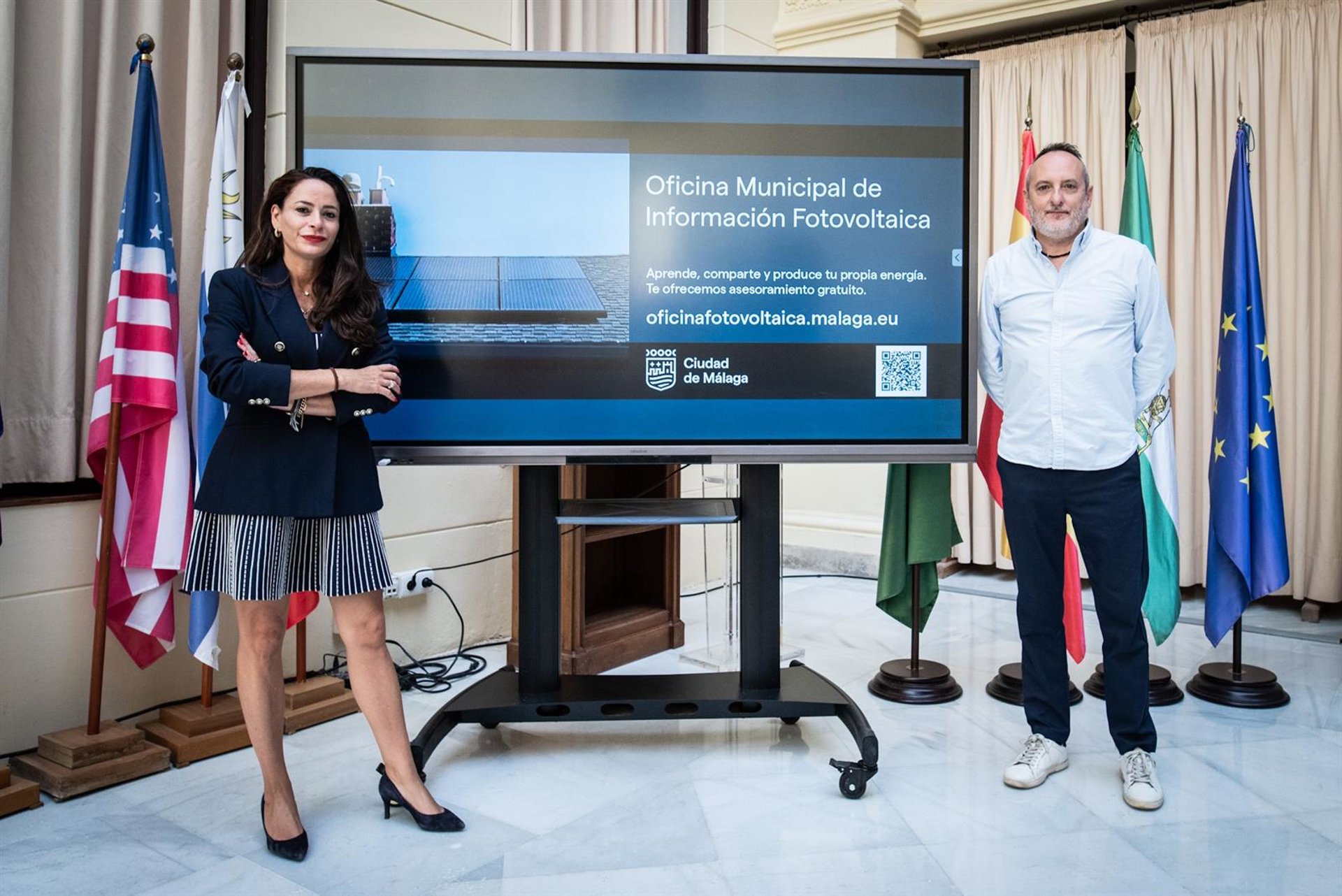 El Ayuntamiento lanza una plataforma digital que permite calcular el potencial fotovoltaico de los edificios