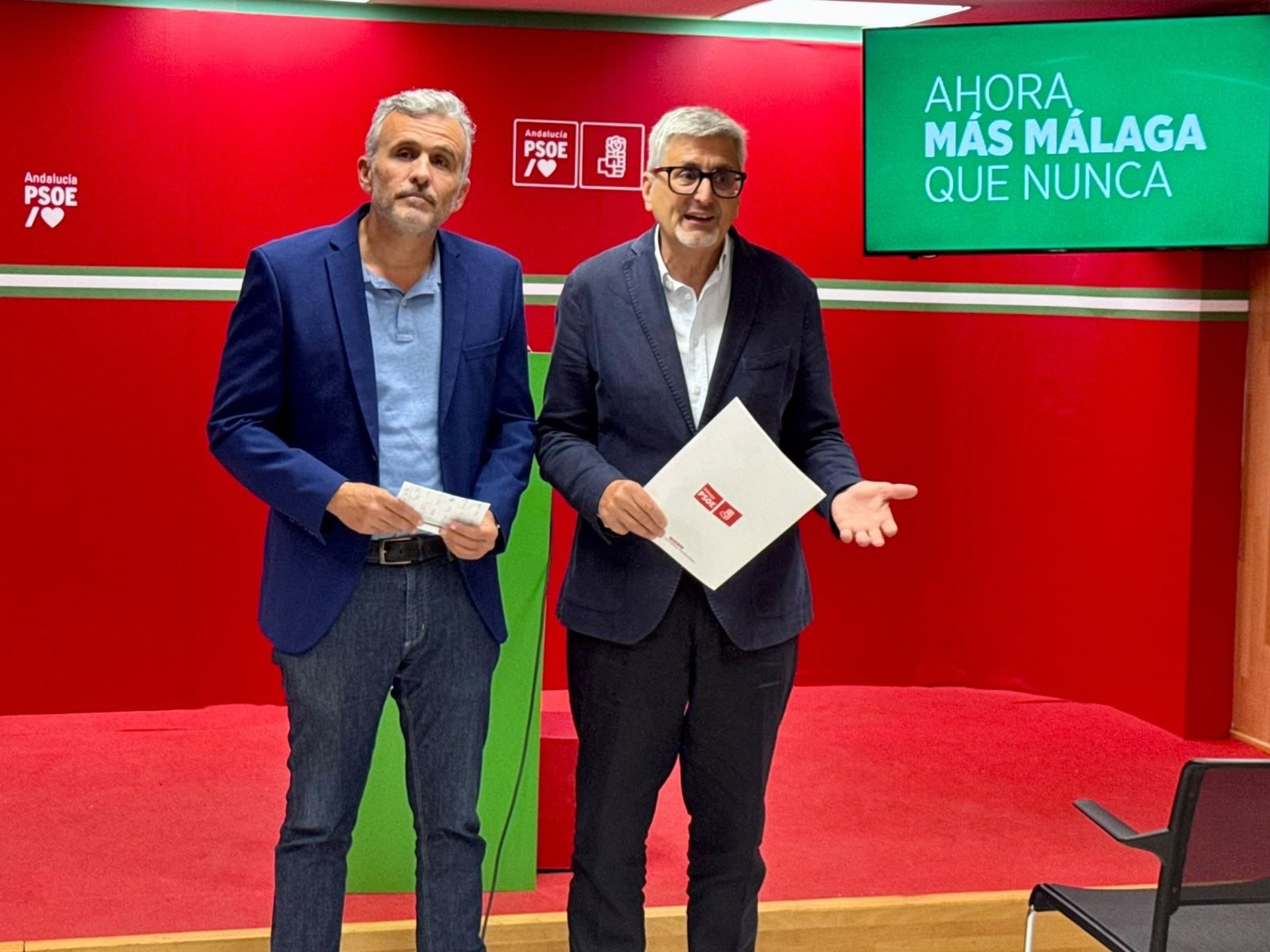 El PSOE sitúa la emergencia habitacional de Málaga como prioridad en la nueva legislatura andaluza