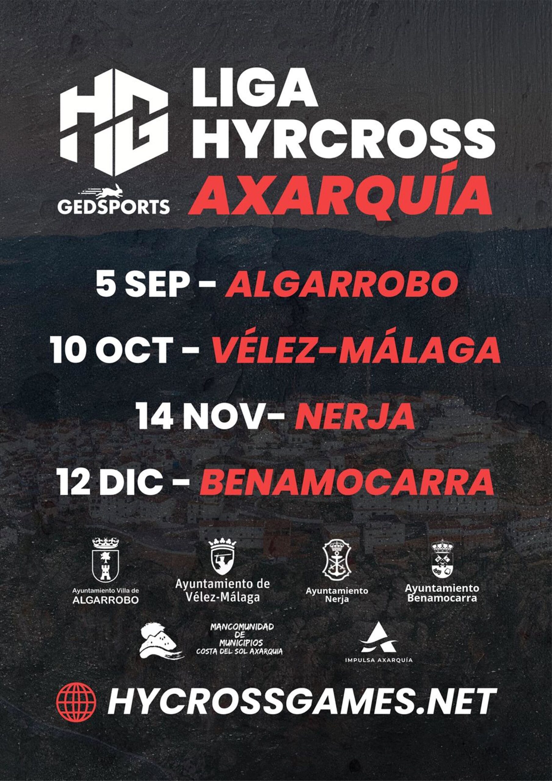 El evento deportivo 'Hyrcross Game' llega por primera vez a la provincia con la Liga Híbrida de la Axarquía