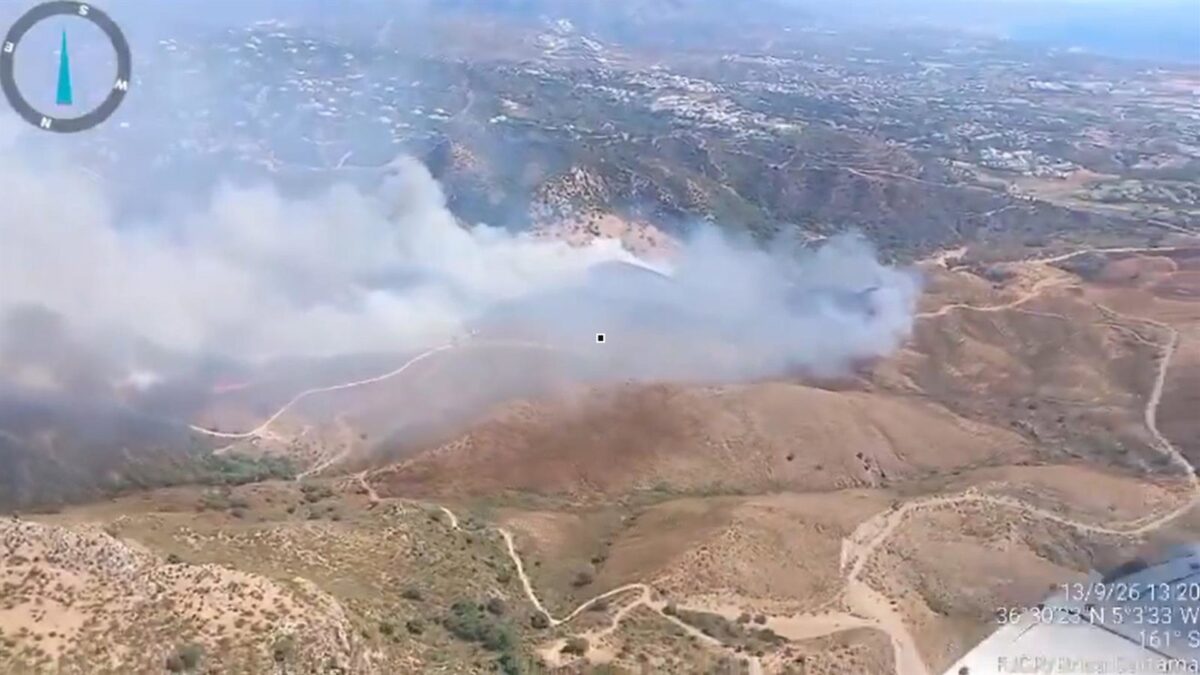 Elevada a fase de emergencia 1 el incendio de Benahavís que provoca un confinamiento preventivo