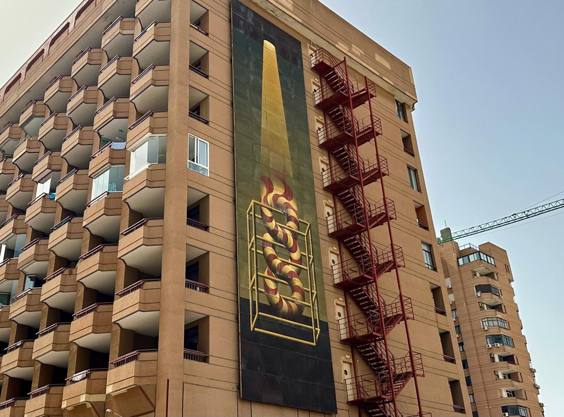 Fuengirola impulsa la conservación de cuatro murales emblemáticos del Museo Abierto de la ciudad