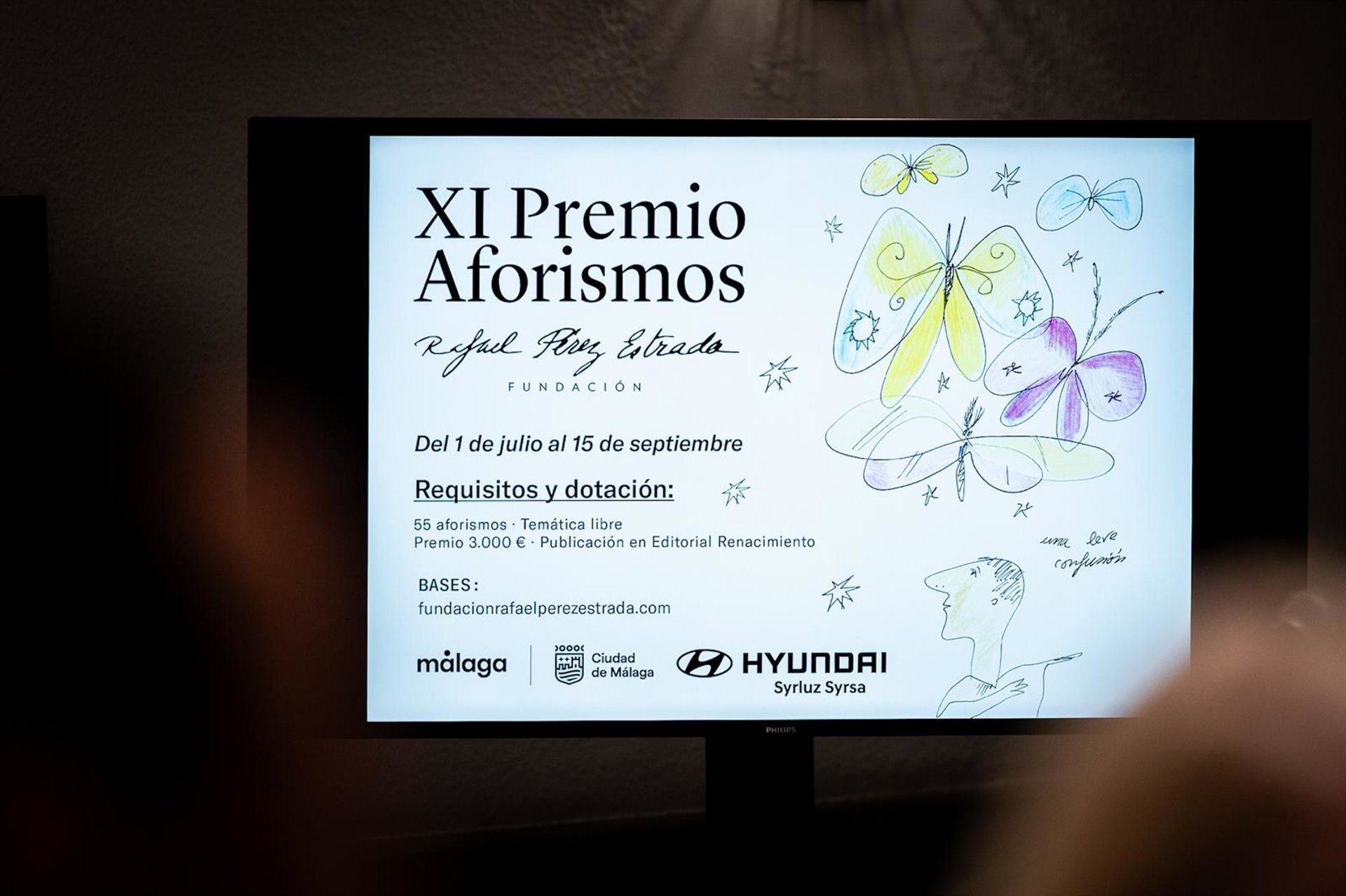 Hyundai Syrluz Málaga se incorpora como nueva colaboradora del XI Premio de Aforismos Rafael Pérez Estrada