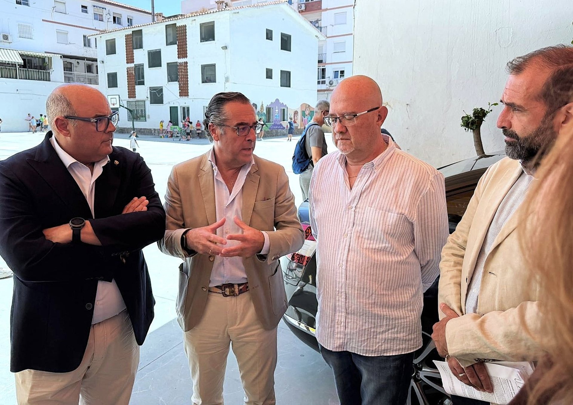 Junta y Vélez se coordinan para evaluar las patologías del edificio antiguo del CEIP Custodio Puga
