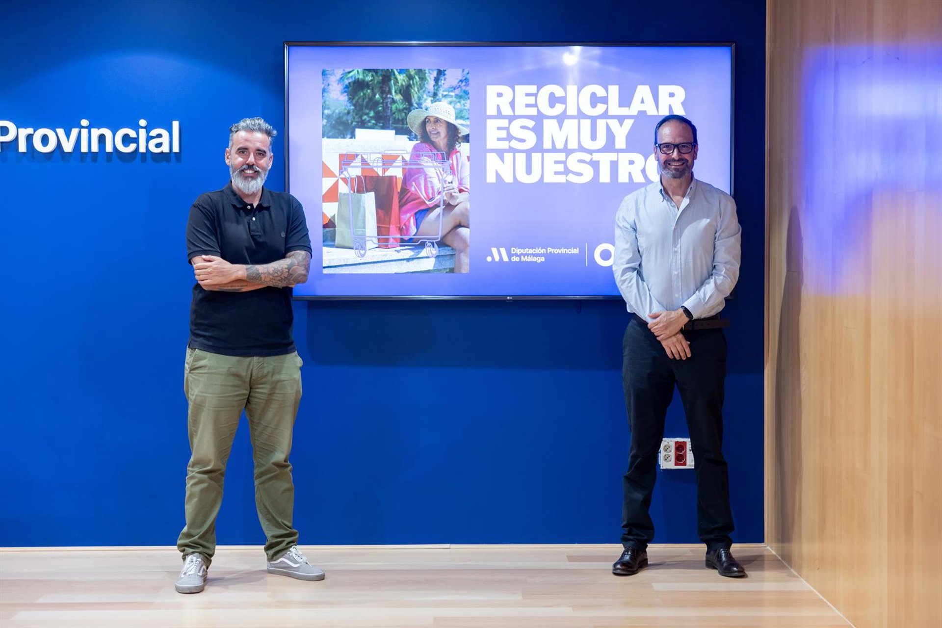 La Diputación y Ecoembes ponen en marcha una campaña para fomentar el reciclaje de envases en la provincia